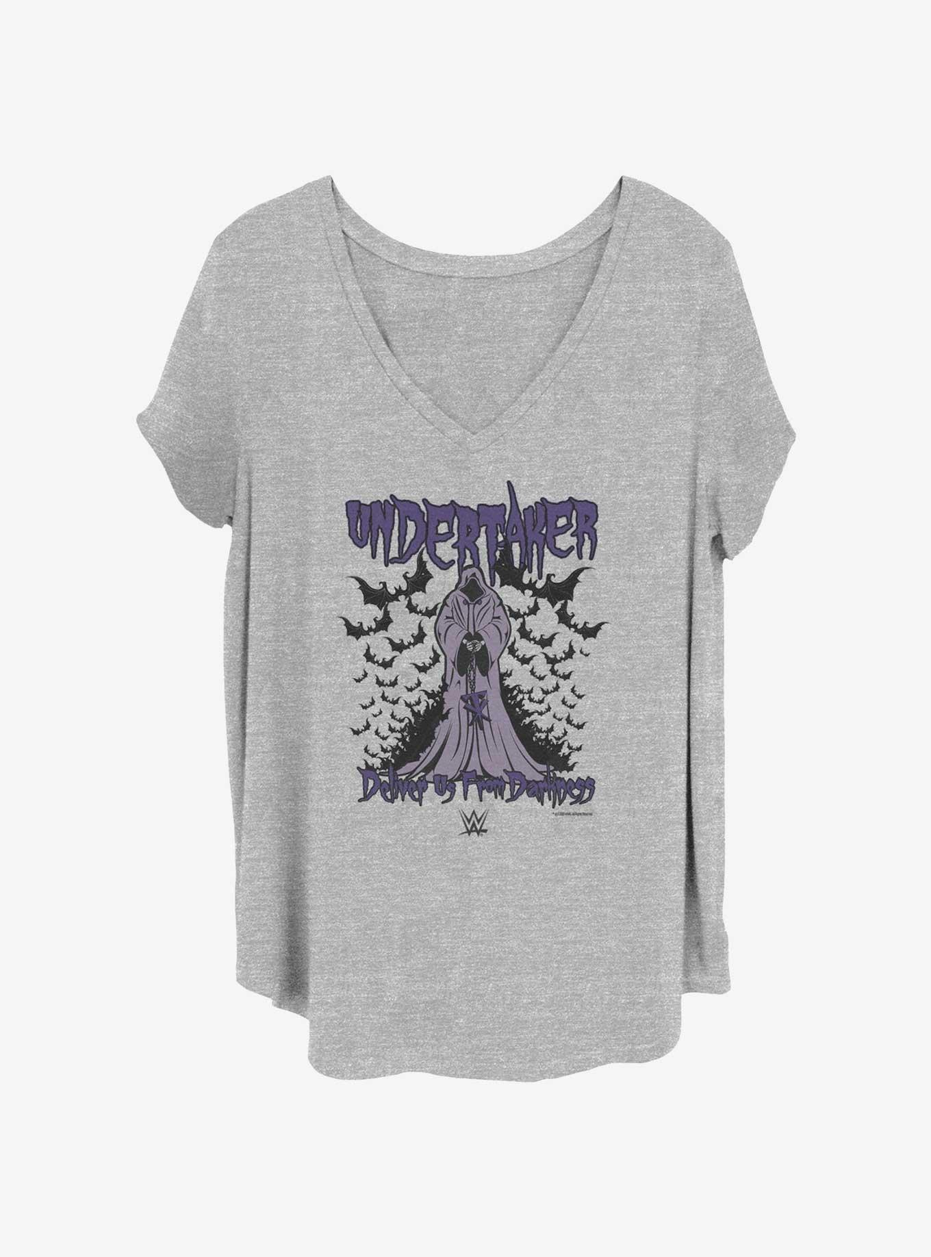 WWE Undertaker Deliver Us Womens T-Shirt Plus Size, , hi-res