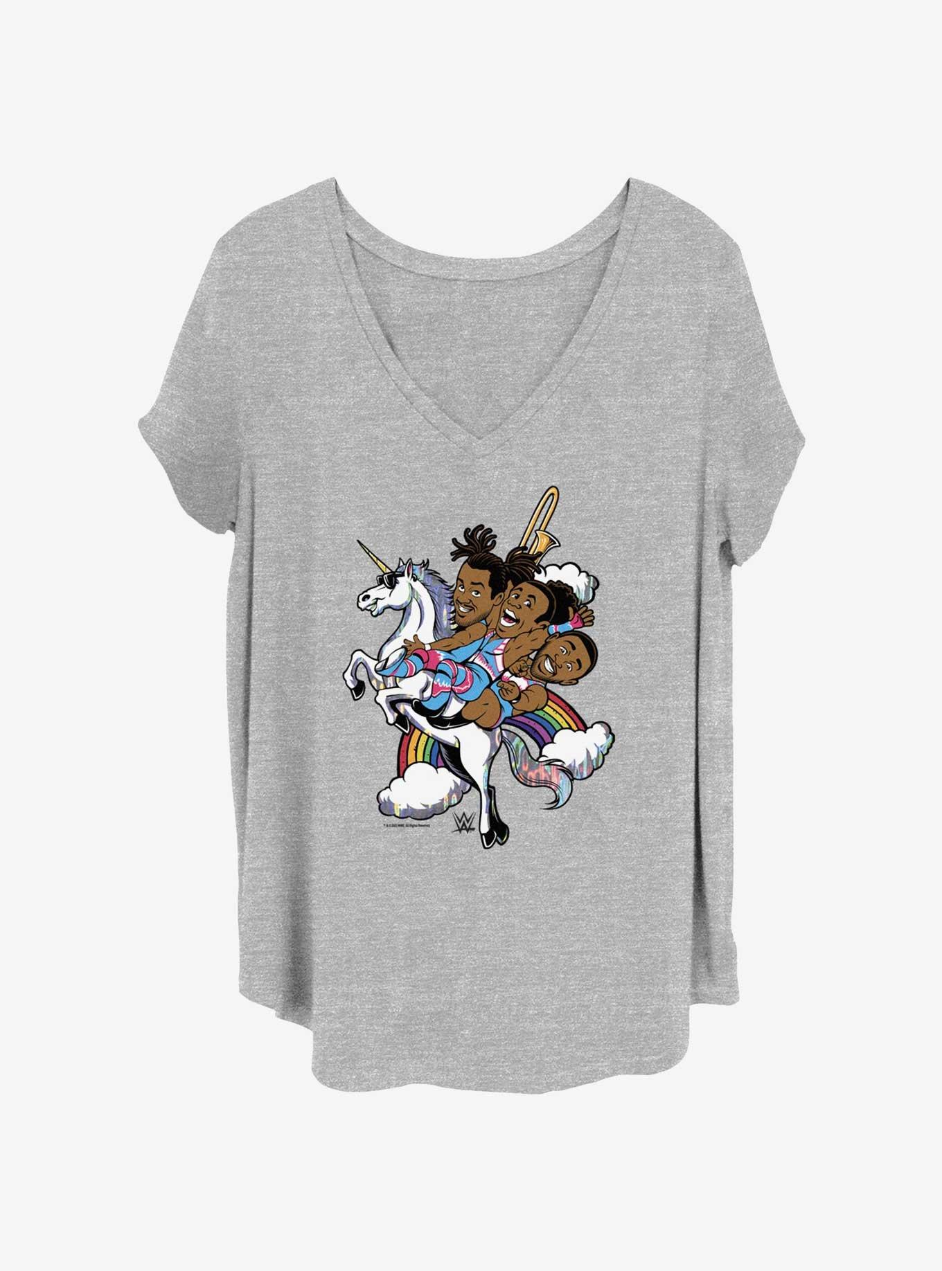 WWE New Day Unicorn Womens T-Shirt Plus Size, , hi-res