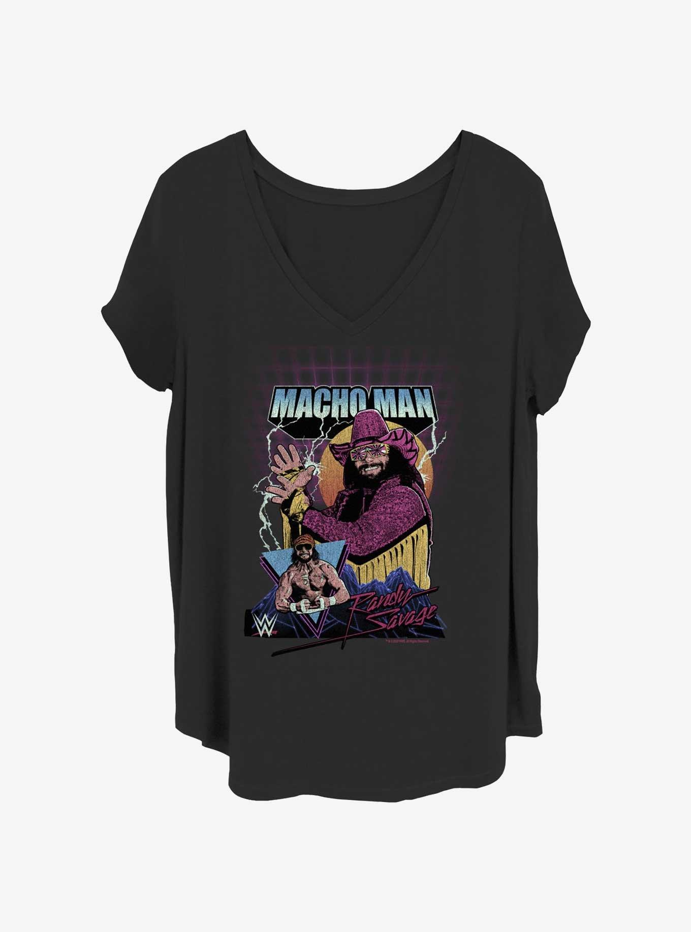 WWE Macho Man Randy Savage Womens T-Shirt Plus Size, , hi-res