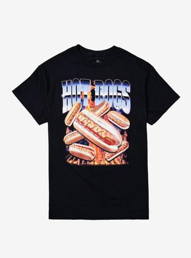 hot dog dress shirt Hot Dogs T-Shirt By Goodie Two Sleeves