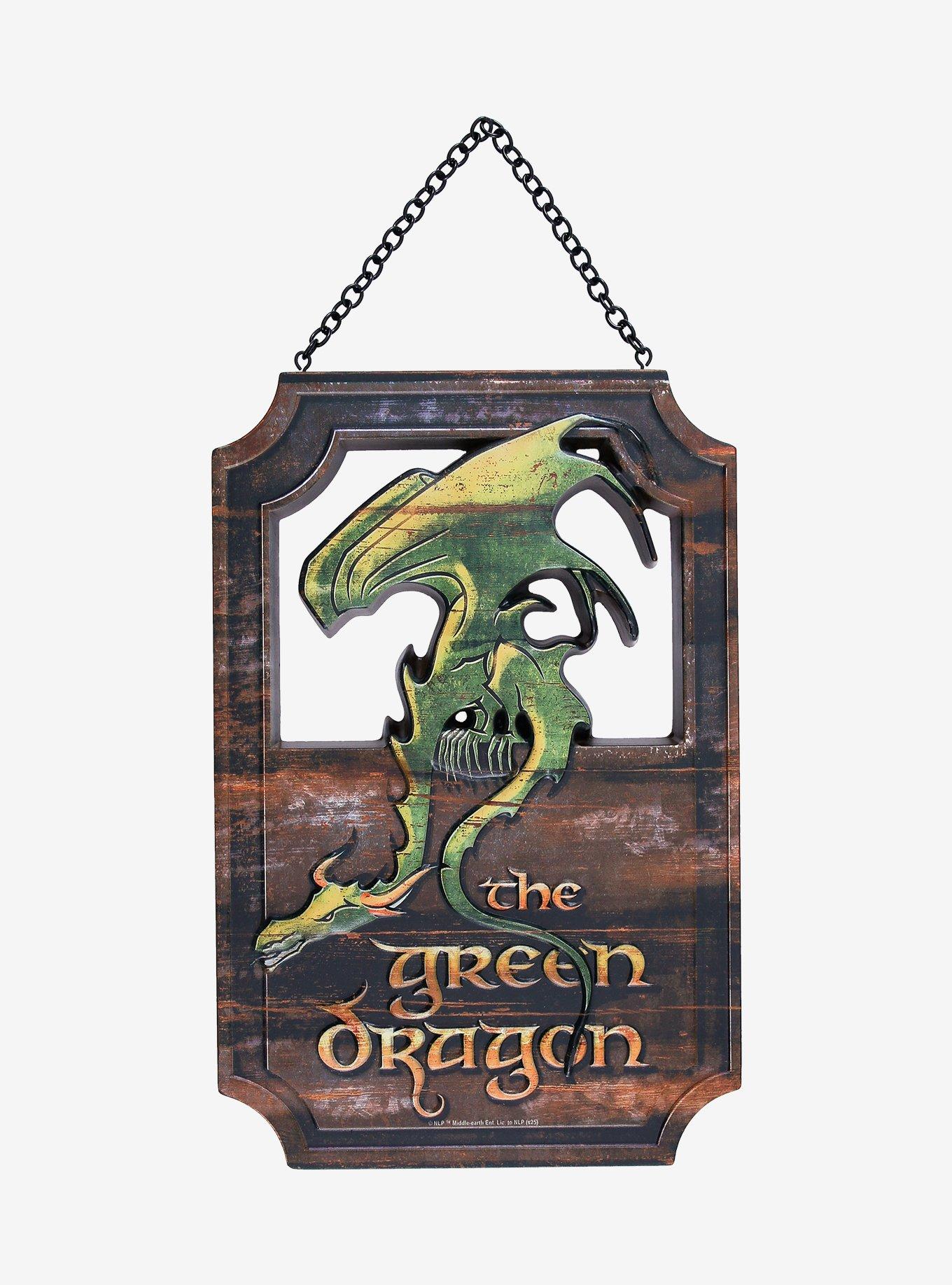The Lord of the Rings The Green Dragon Wall Sign - BoxLunch Exclusive, , hi-res
