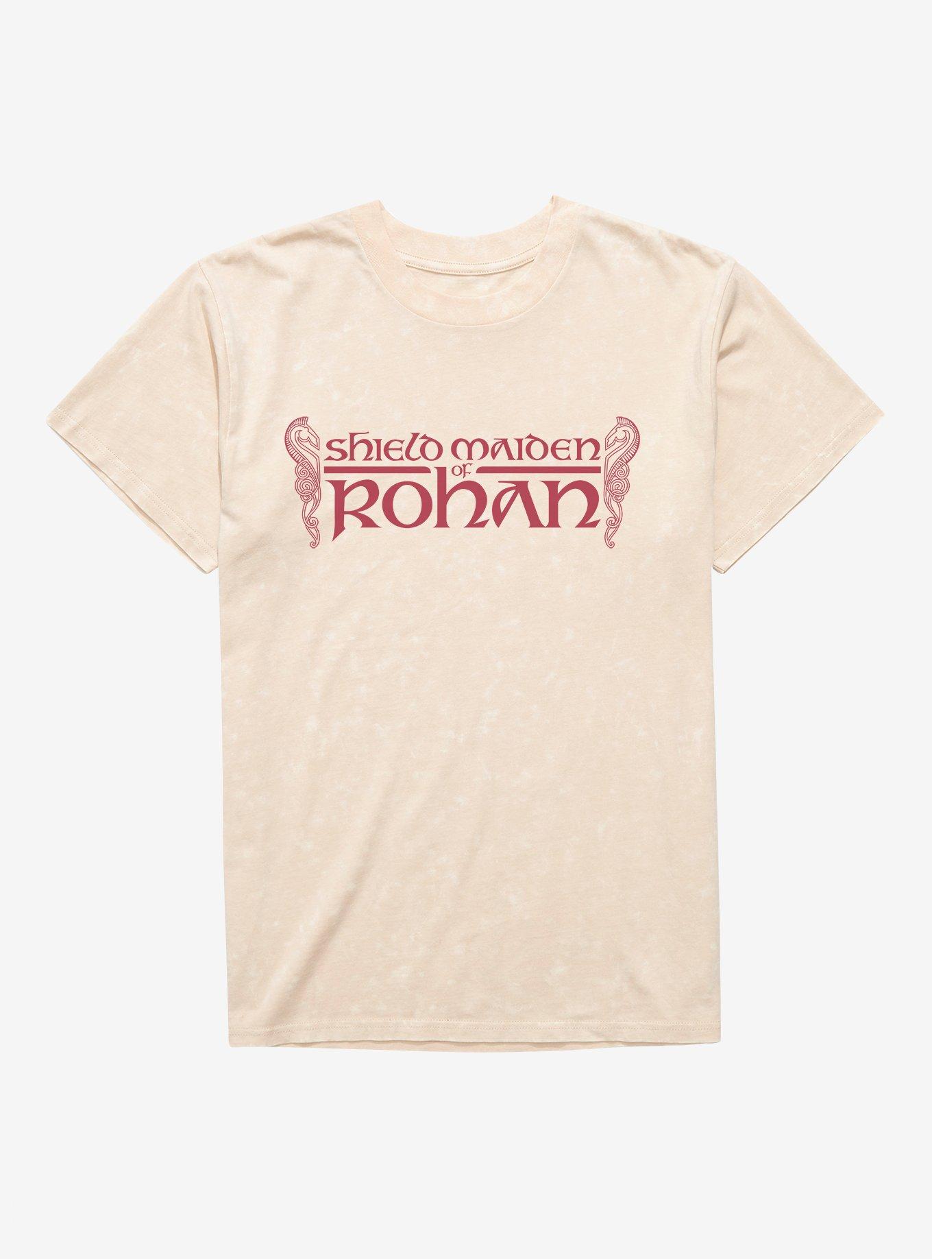 The Lord Of The Rings: The War Of The Rohirrim Shield Maiden Of Rohan Mineral Wash T-Shirt