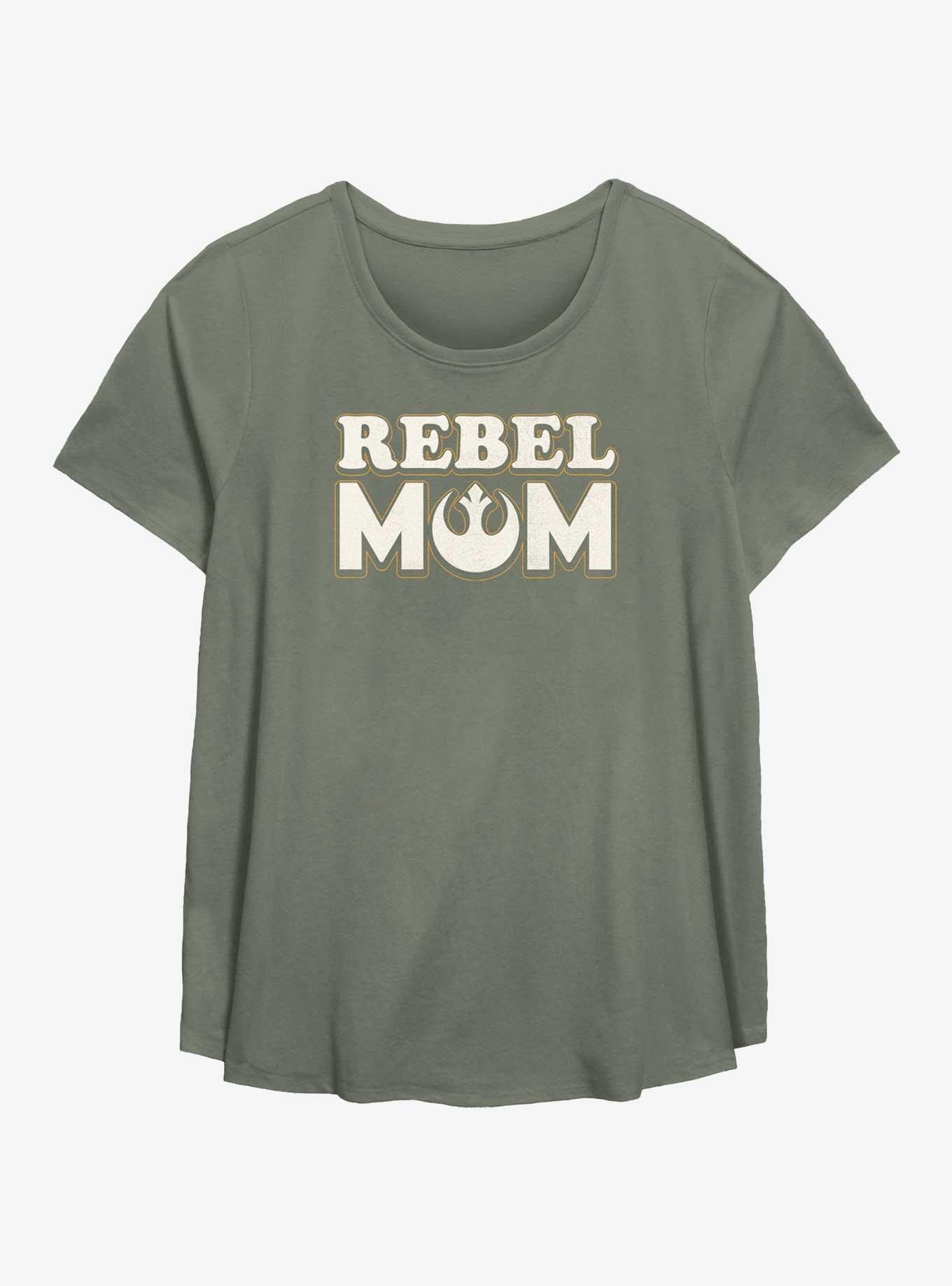 Star Wars Rebel Mom Womens T-Shirt Plus Size, , hi-res