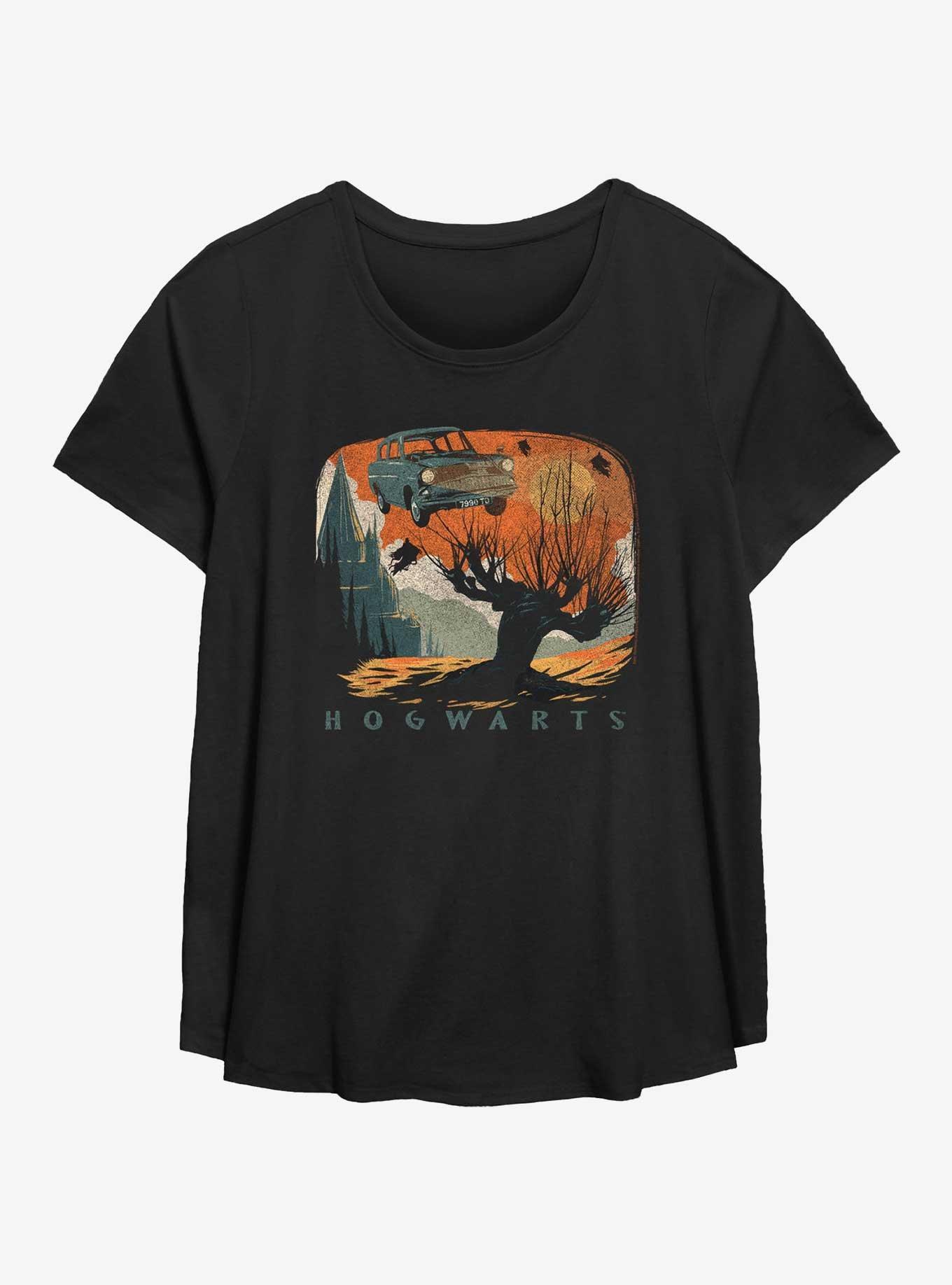 Harry Potter Explore Hogwarts Womens T-Shirt Plus Size