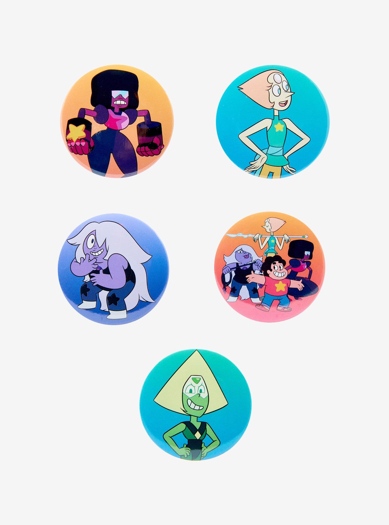 Steven Universe Circular Blind Box Button Set, , hi-res