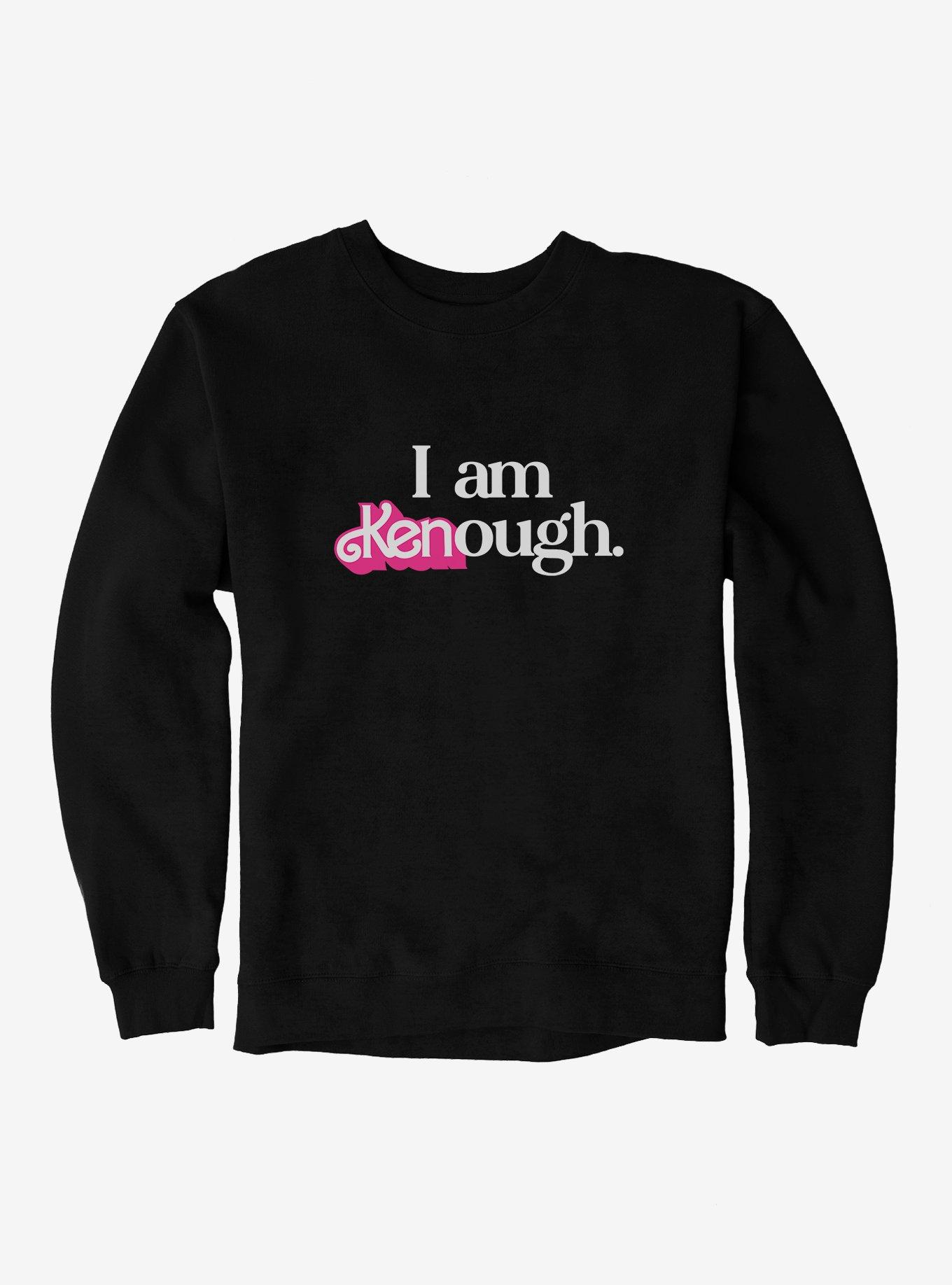 Barbie Movie I Am Kenough Sweatshirt, BLACK, hi-res