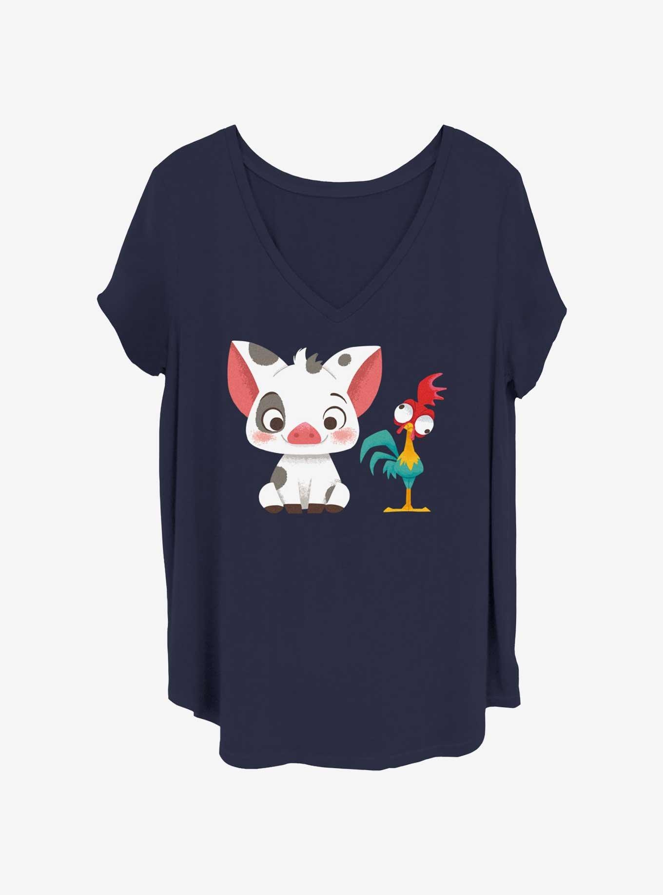 Disney Moana Beach Buds Girls T-Shirt Plus Size