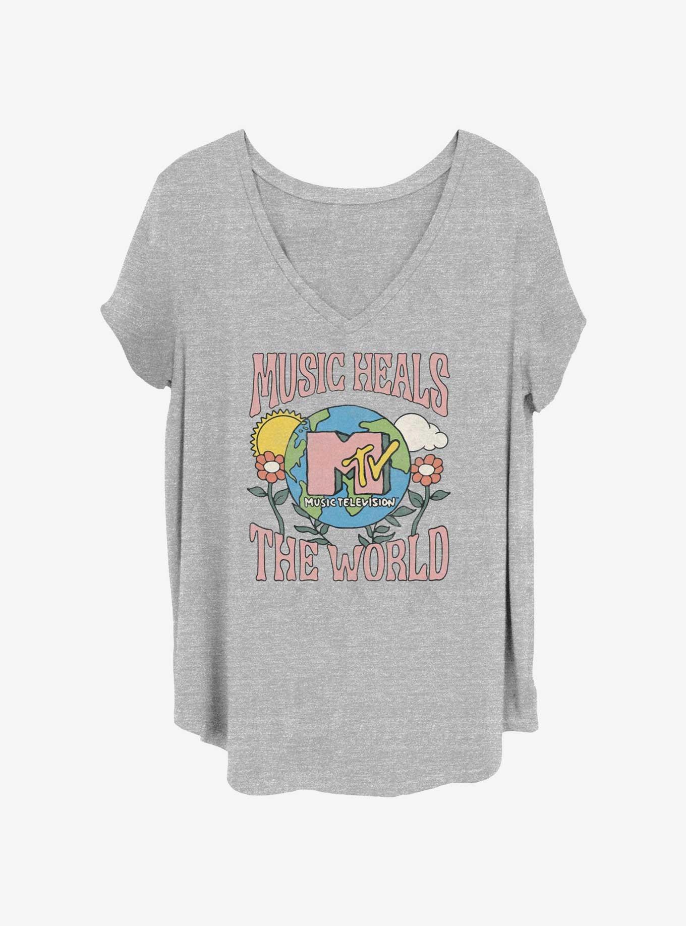 MTV Music Heals Girls T-Shirt Plus Size