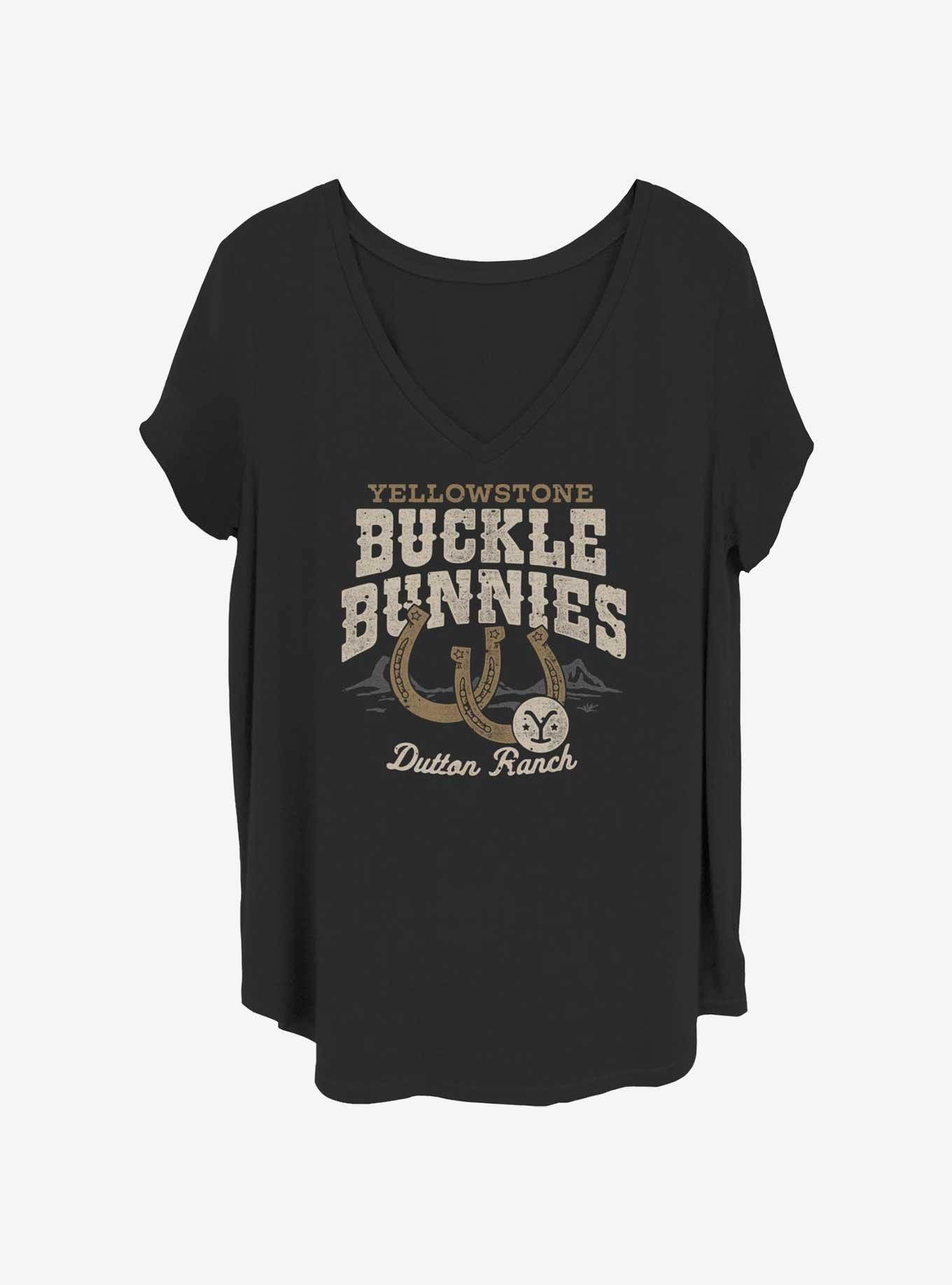 Yellowstone Buckle Girls T-Shirt Plus Size