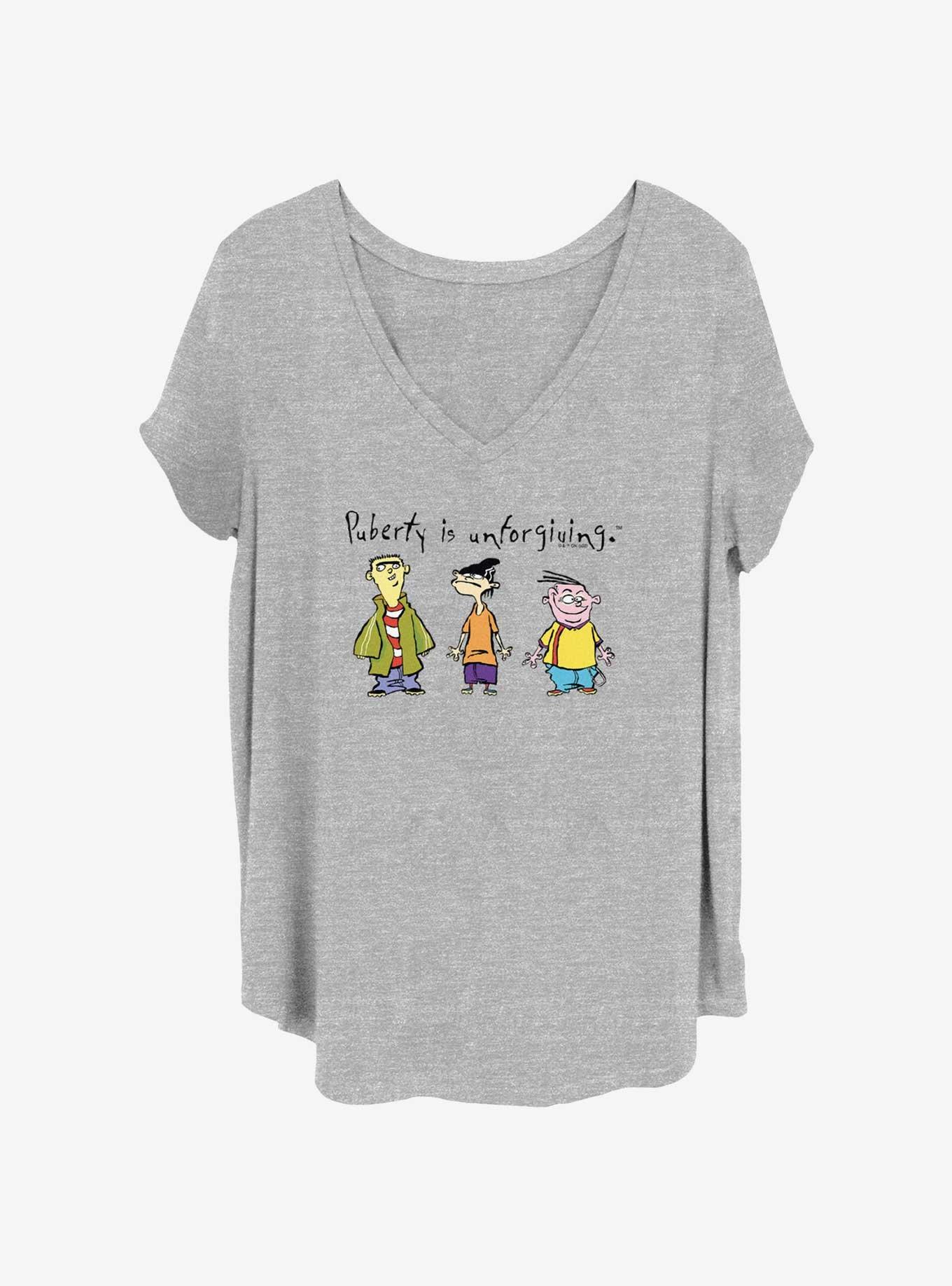 Ed Edd n Eddy Puberty Line Up Girls T-Shirt Plus Size