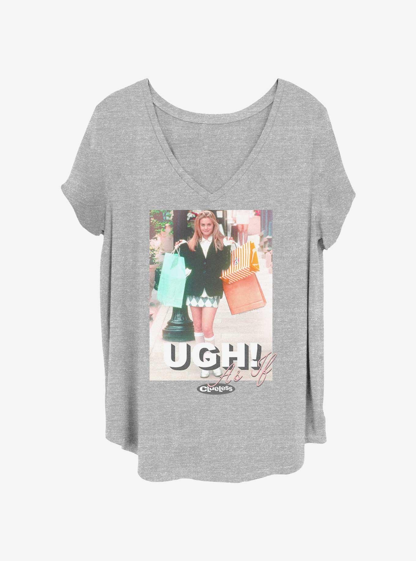 Clueless Shopping Girls T-Shirt Plus Size, , hi-res