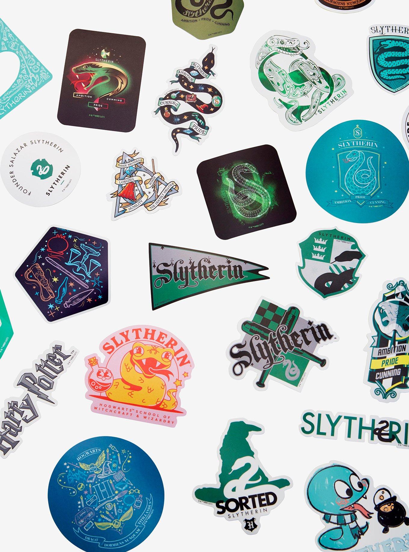 ConQuest Journals Harry Potter Slytherin Sticker Pack, , hi-res