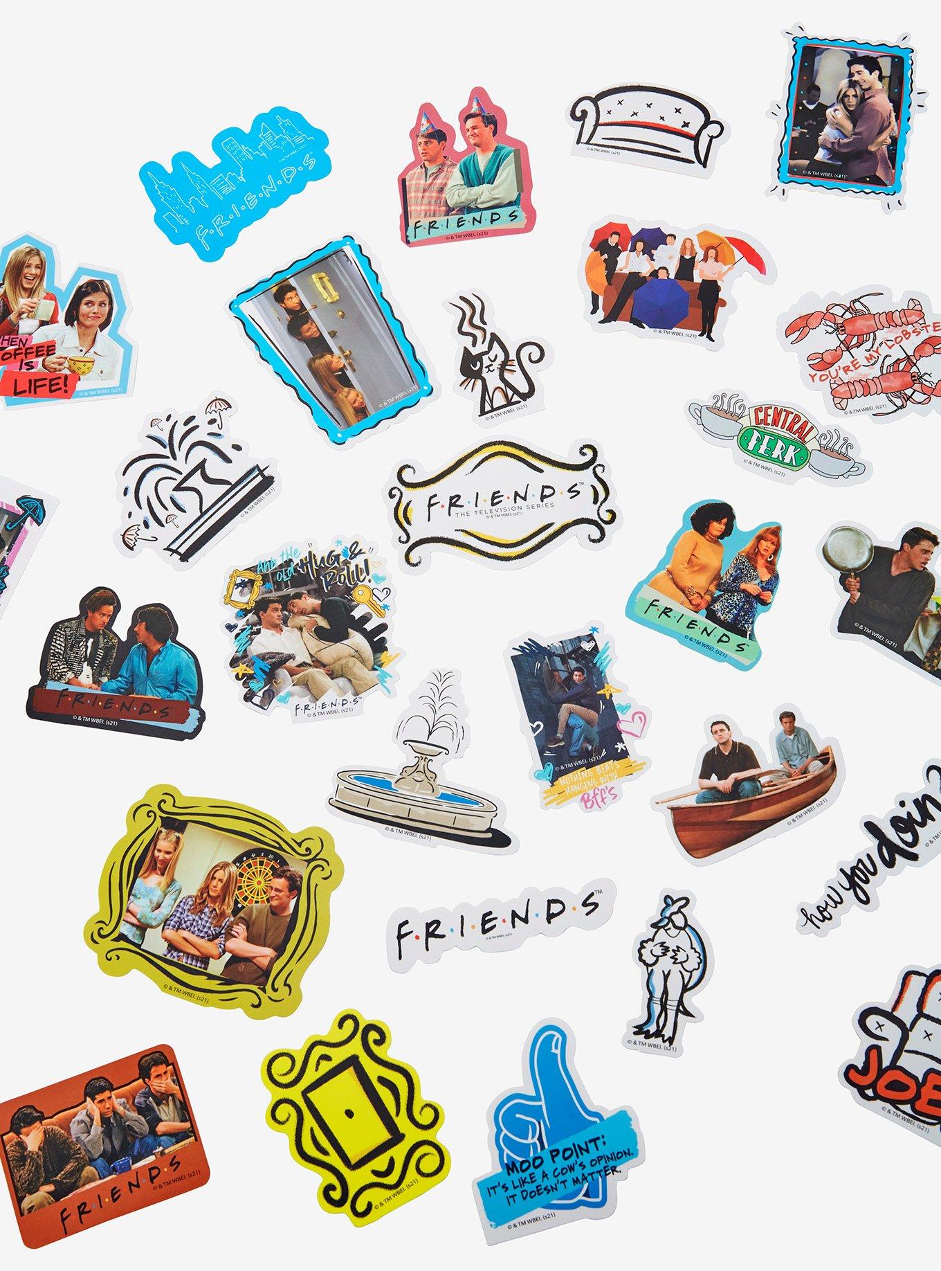 ConQuest Journals Friends Besties Sticker Pack, , hi-res