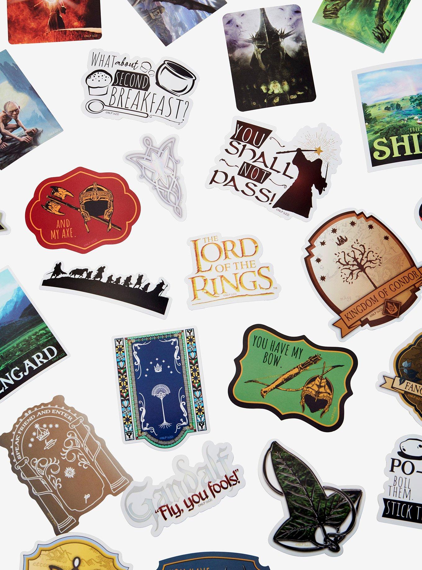 ConQuest Journals The Lord Of The Rings Sticker Pack, , hi-res