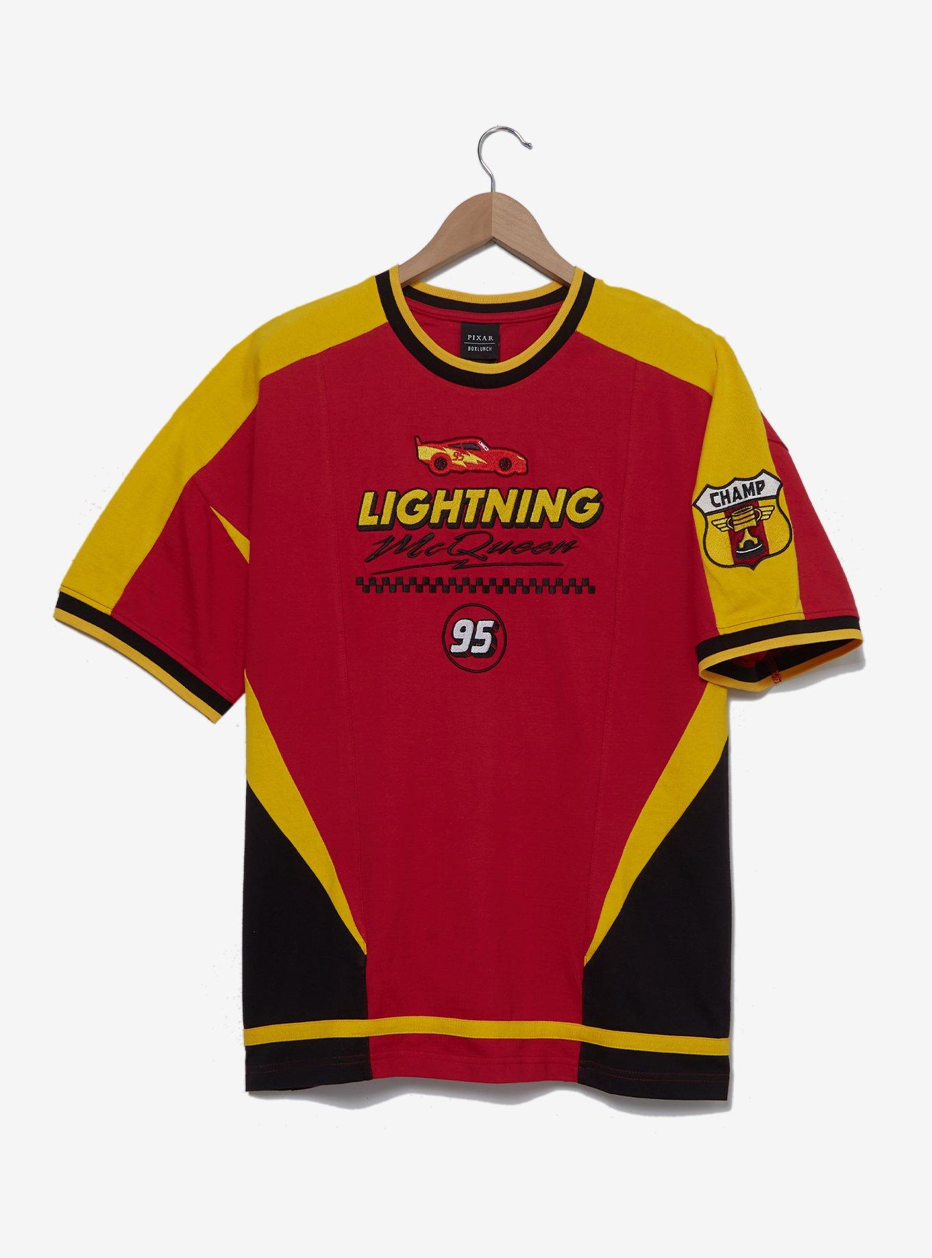 Disney Pixar Cars Lightning McQueen Racing T-Shirt - BoxLunch Exclusive, , hi-res