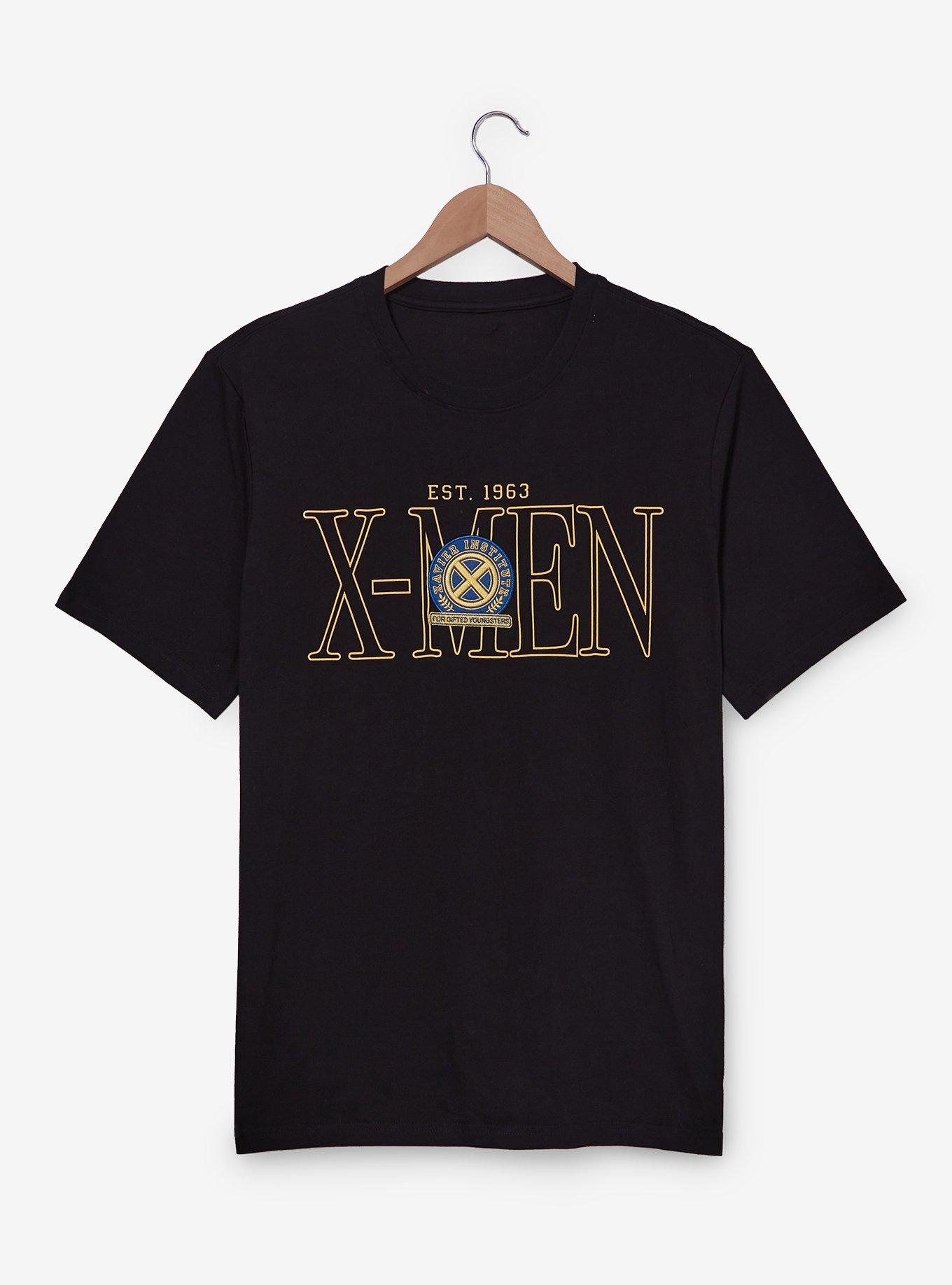 Marvel X-Men Embroidered Logo T-Shirt — BoxLunch Exclusive, , hi-res