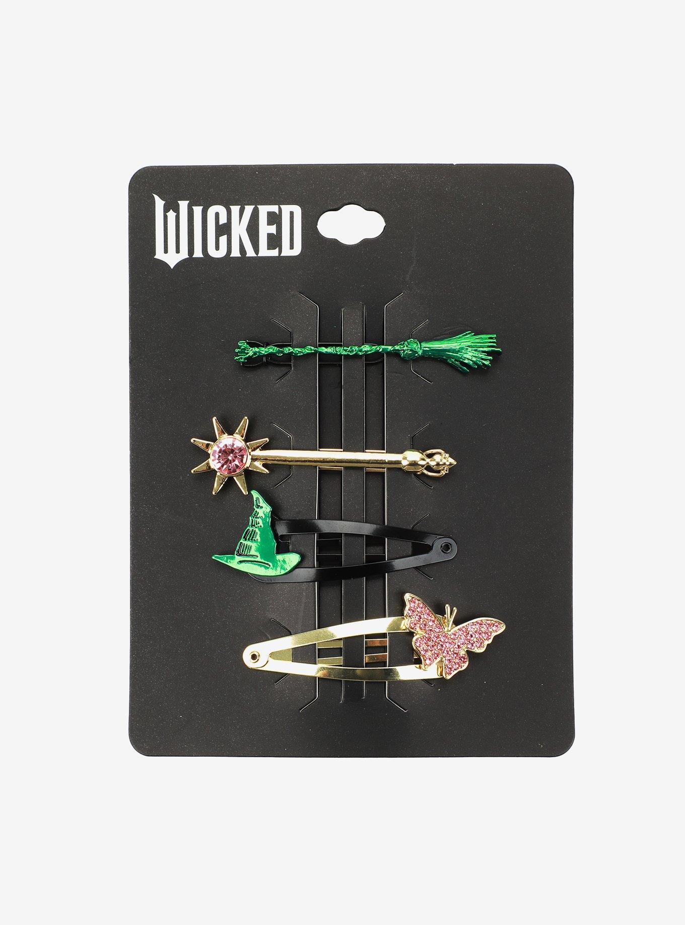 Wicked Elphaba & Glinda Hair Clip Set, , hi-res