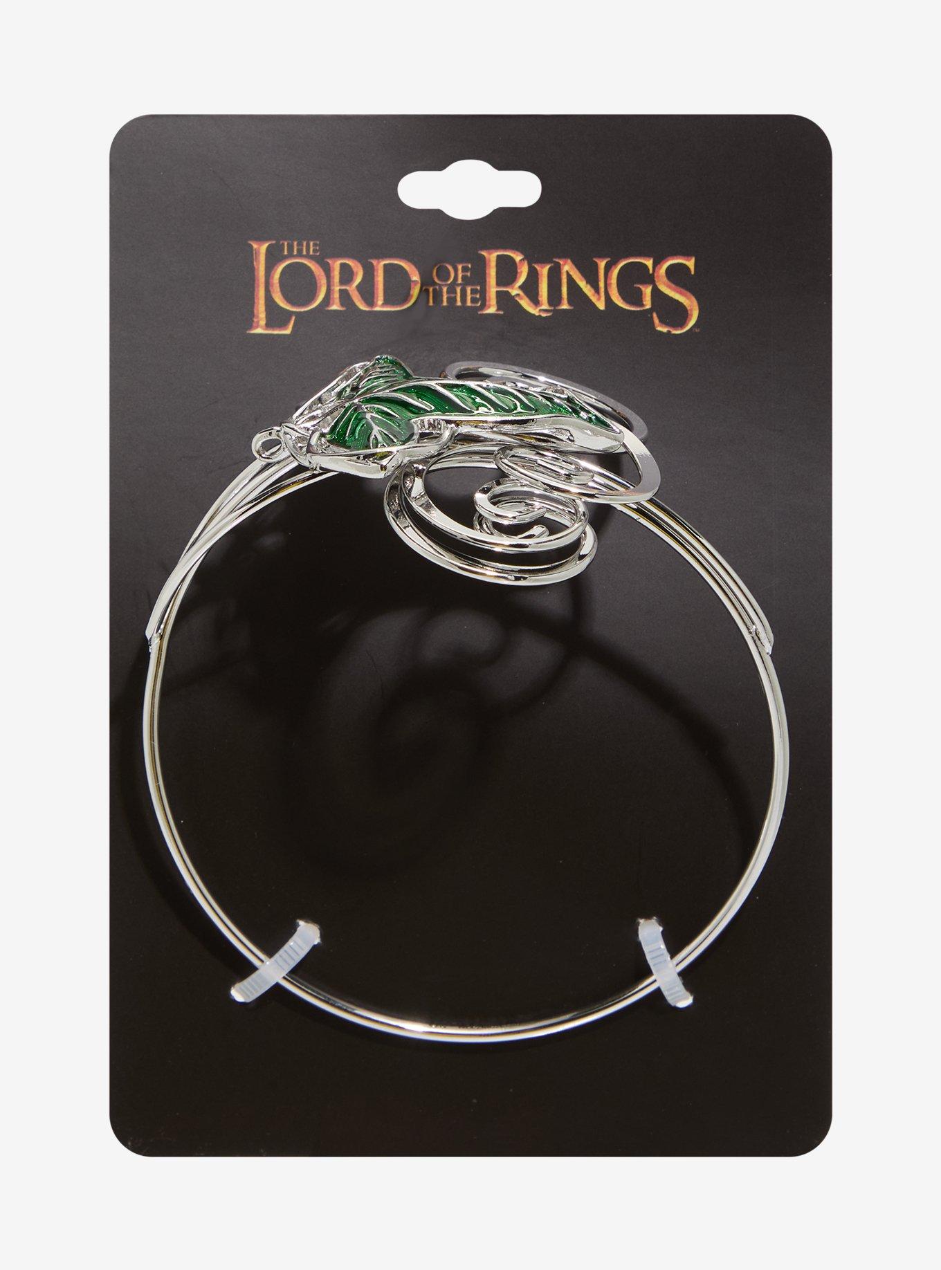 The Lord Of The Rings Lorien Leaf Wrap Cuff Bracelet, , hi-res