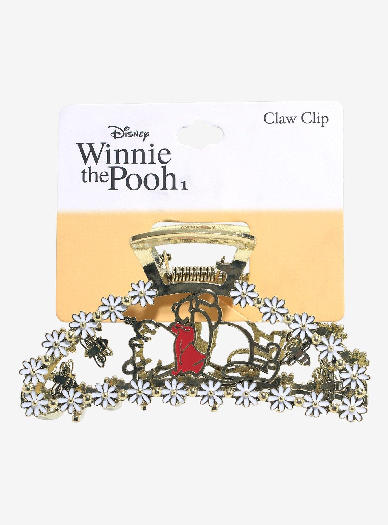 Disney Winnie The Pooh Floral Claw Hair Clip, , hi-res