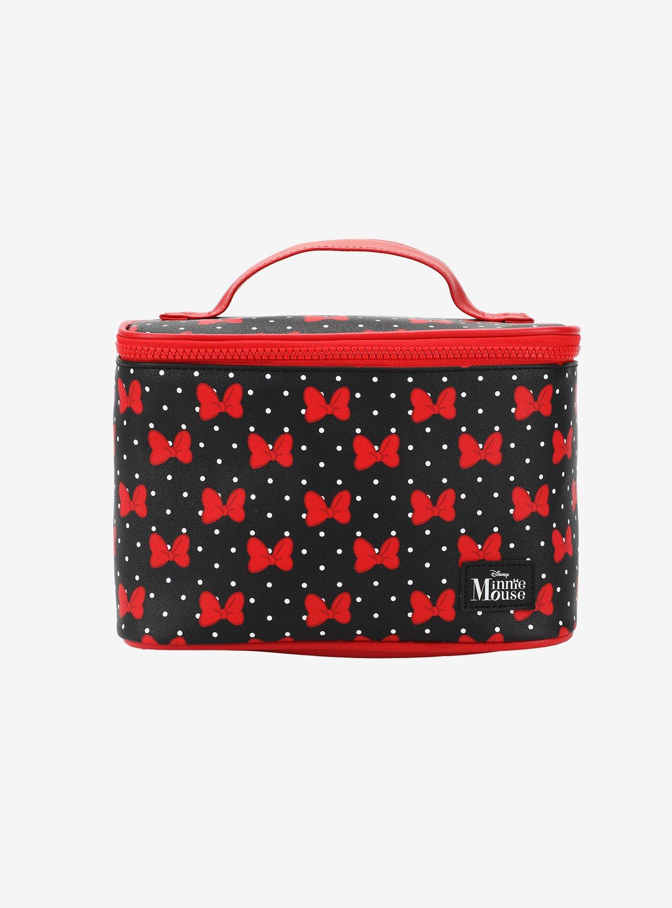 Disney Minnie Mouse Bow Makeup Bag, , hi-res