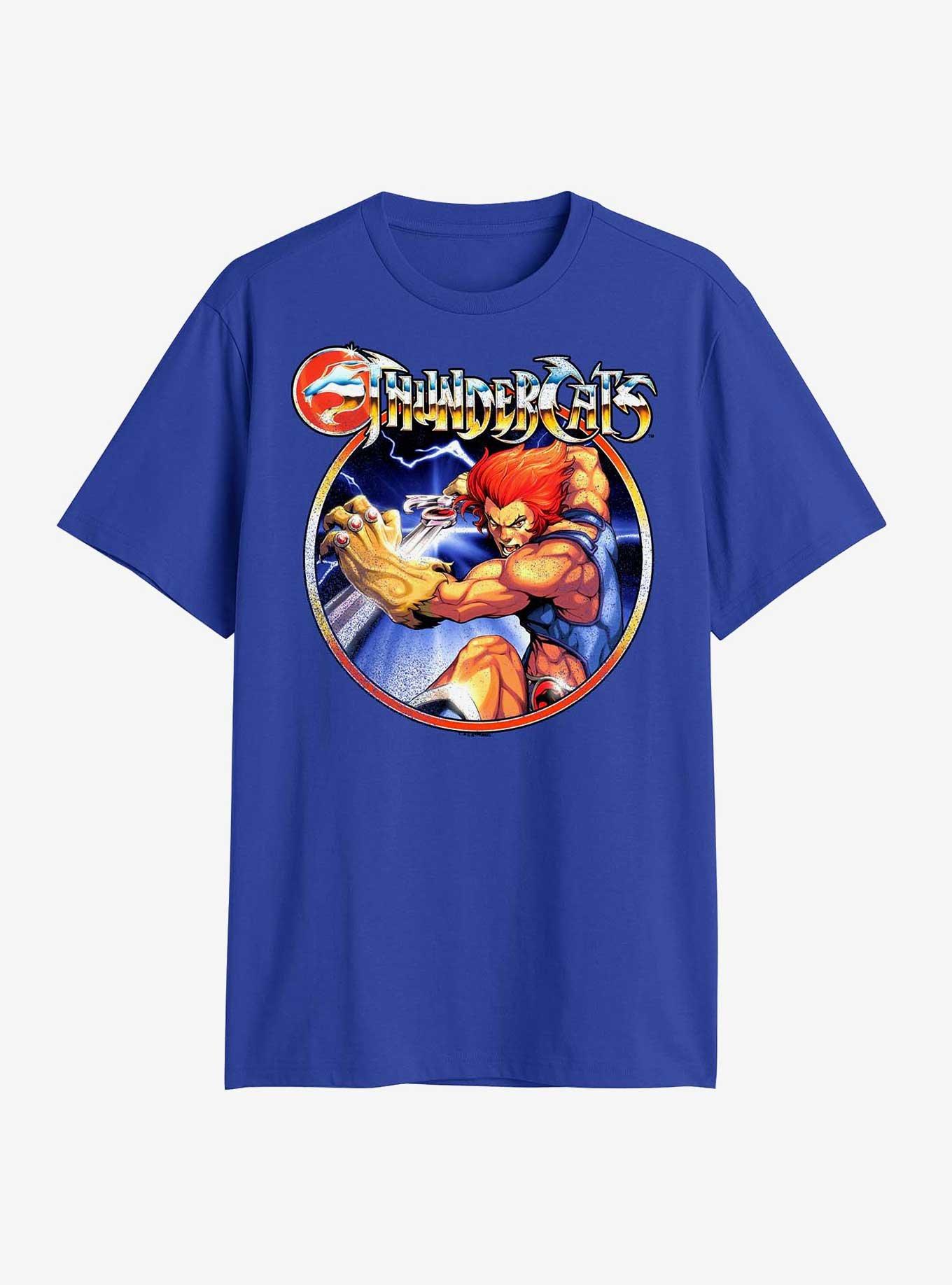 Thundercats Lion-O Vintage Circle T-Shirt, ROYAL, hi-res