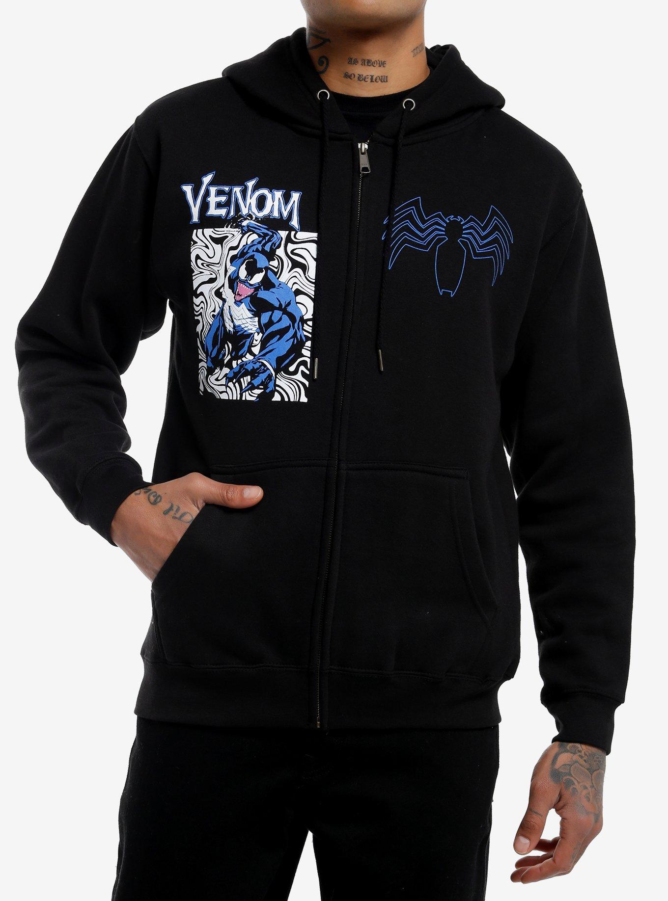 Venom hoodie hot topic sale