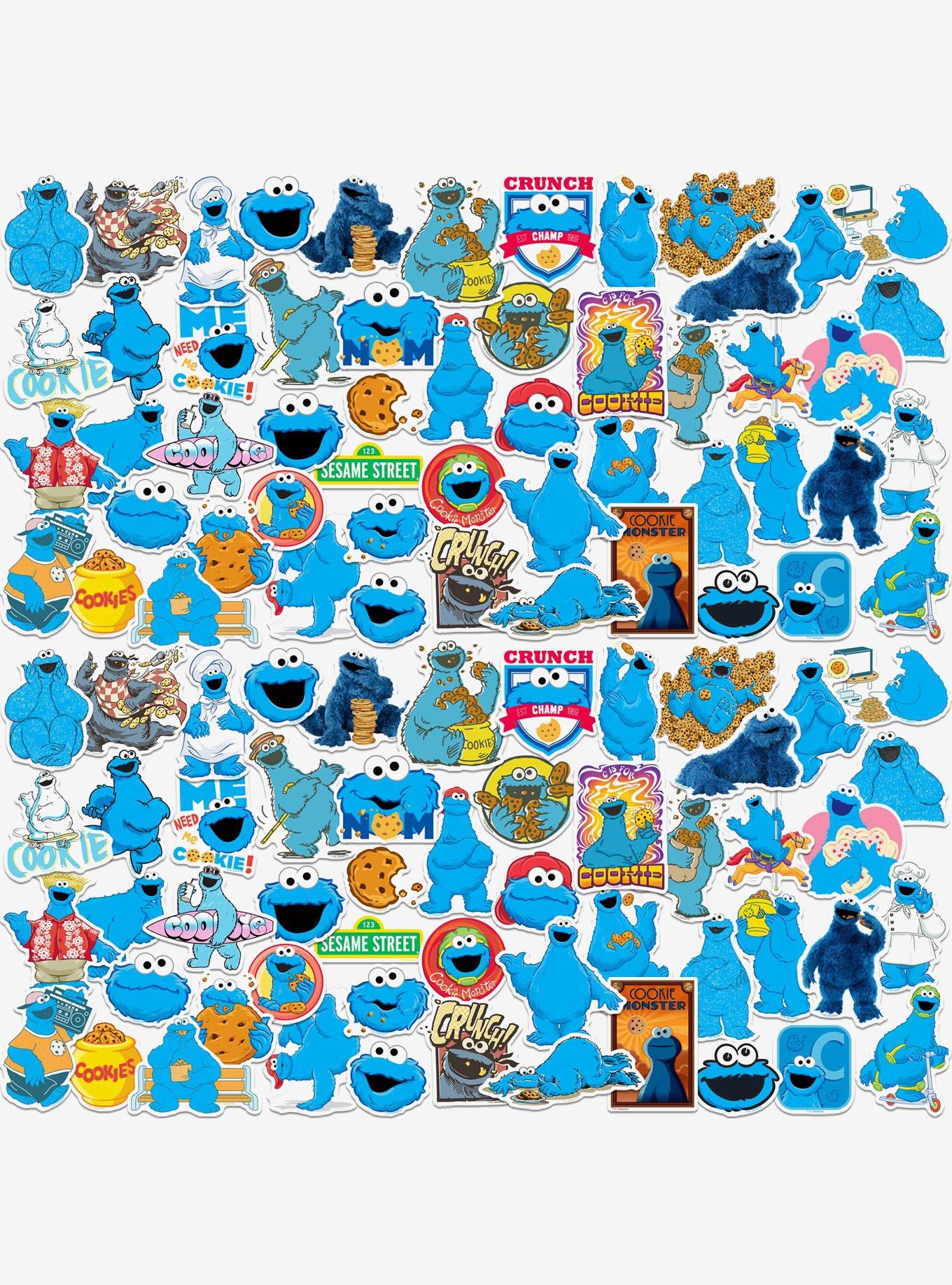 Sesame Street Cookie Monster Sticker Pack, , hi-res