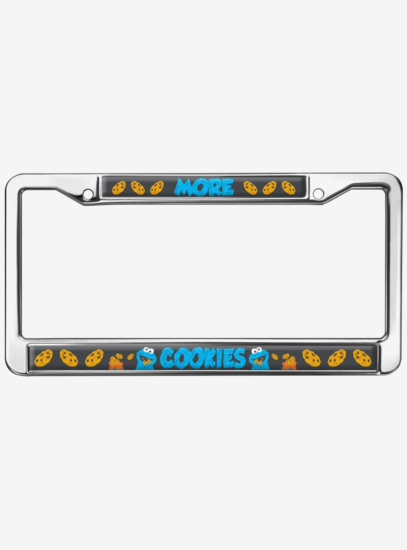 Sesame Street More Cookies Metal License Plate Frame, , hi-res