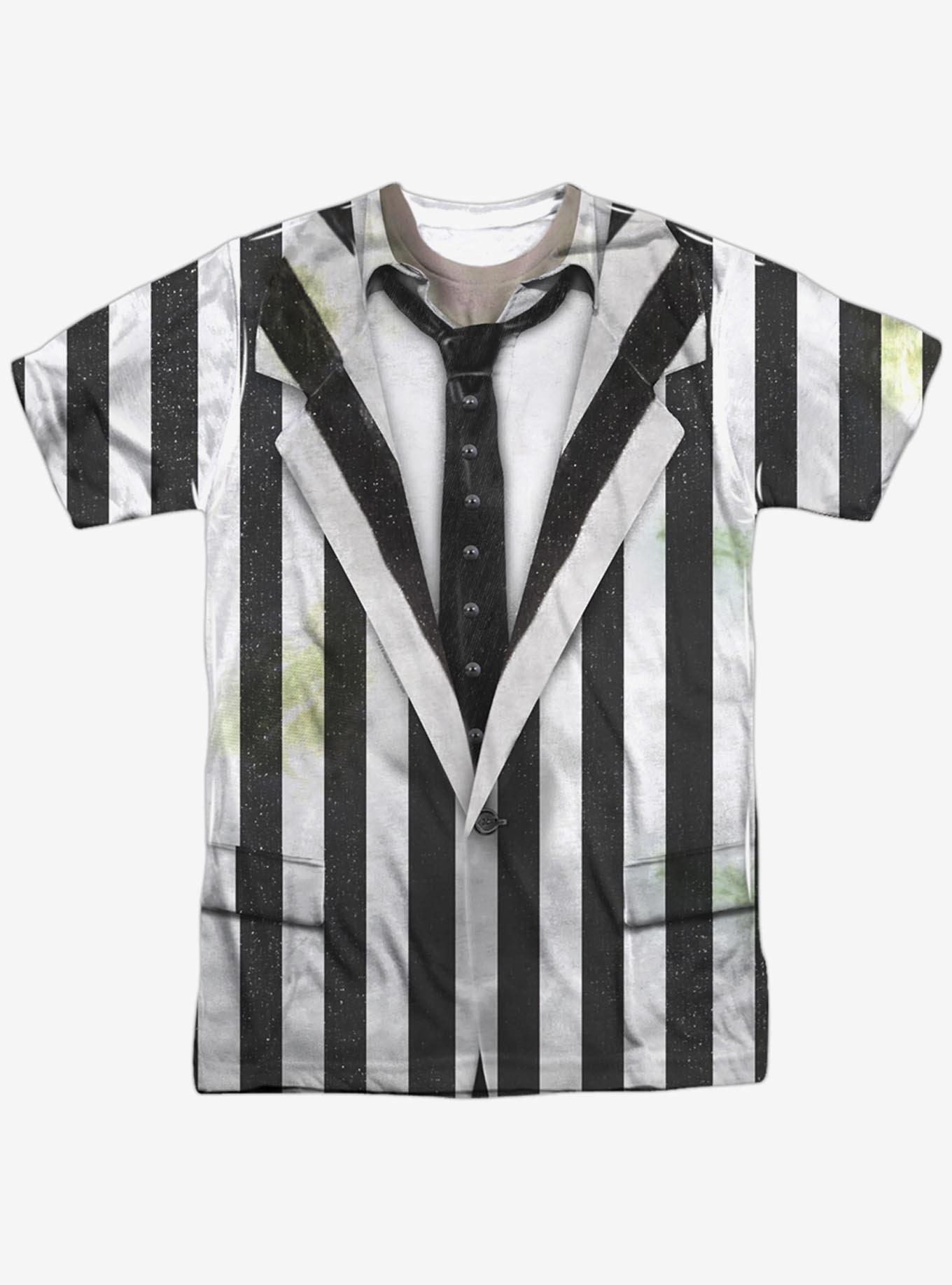 Beetlejuice Suit Costume Sublimated T-Shirt, MULTI, hi-res