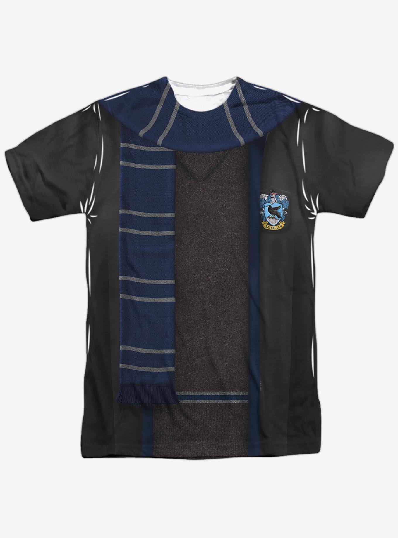 Maglietta Ufficiale Harry Potter - Casa Ravenclaw, Taglia X-Large, 100% Cotone, Abbigliamento Da Mago