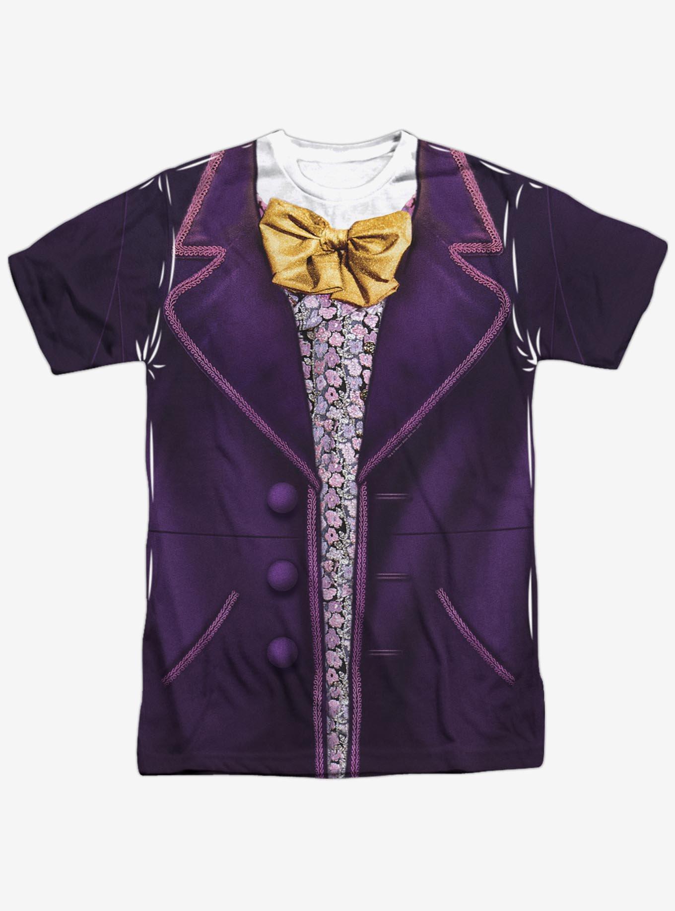 Willy Wonka and the Chocolate Factory Wonka Costume Sublimated T-Shirt, , hi-res