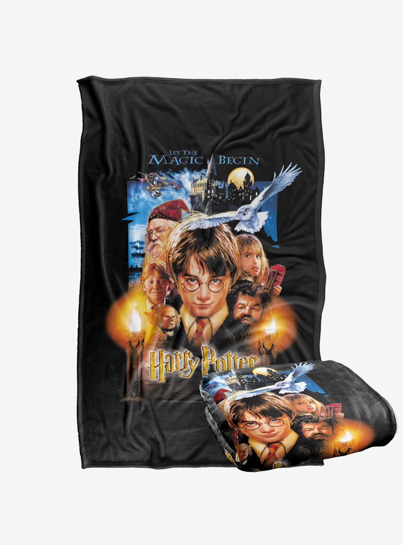 Harry Potter Movie Poster Throw Blanket, , hi-res