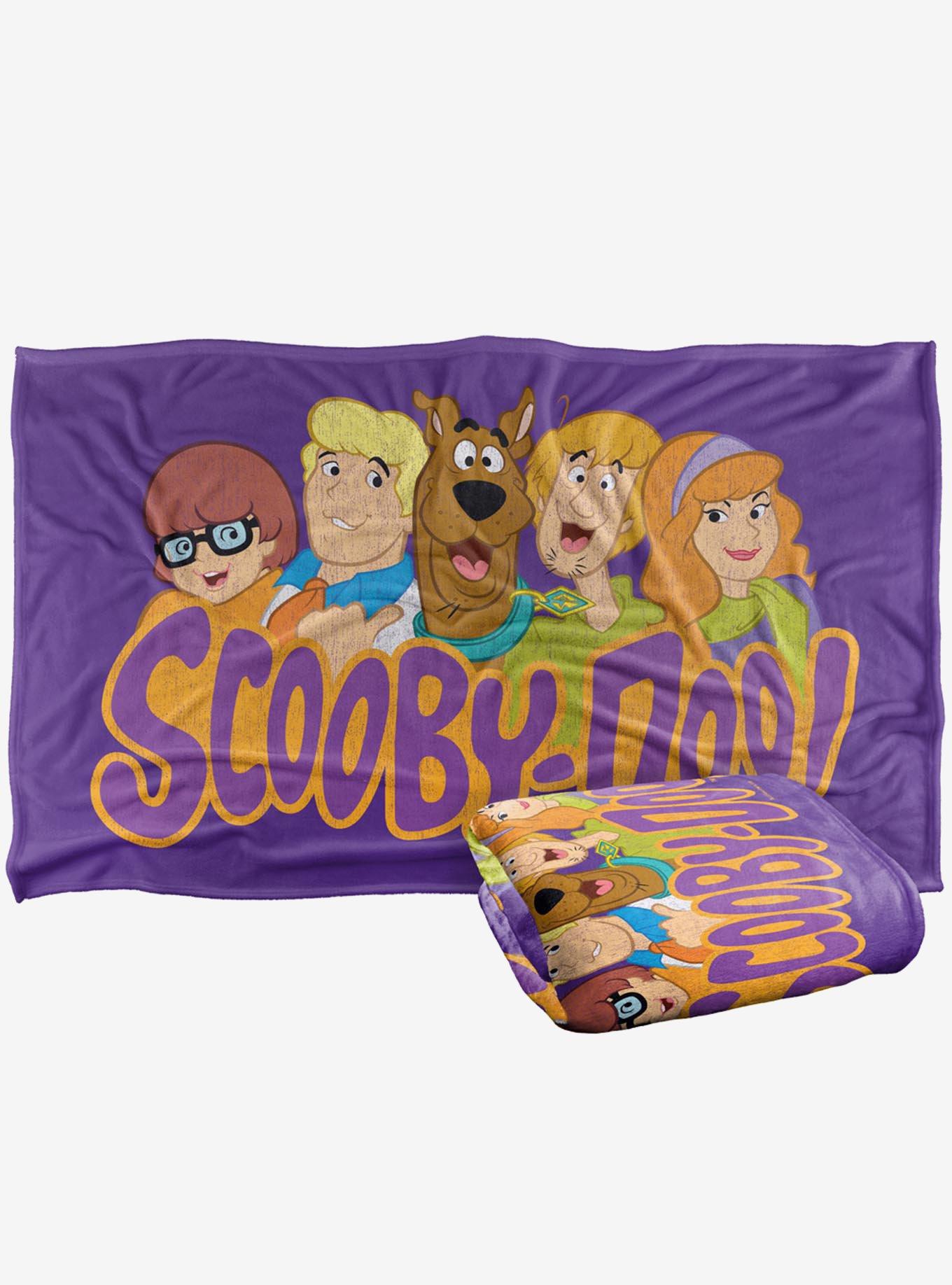 Scooby-Doo! and the Gang Purple Throw Blanket, , hi-res