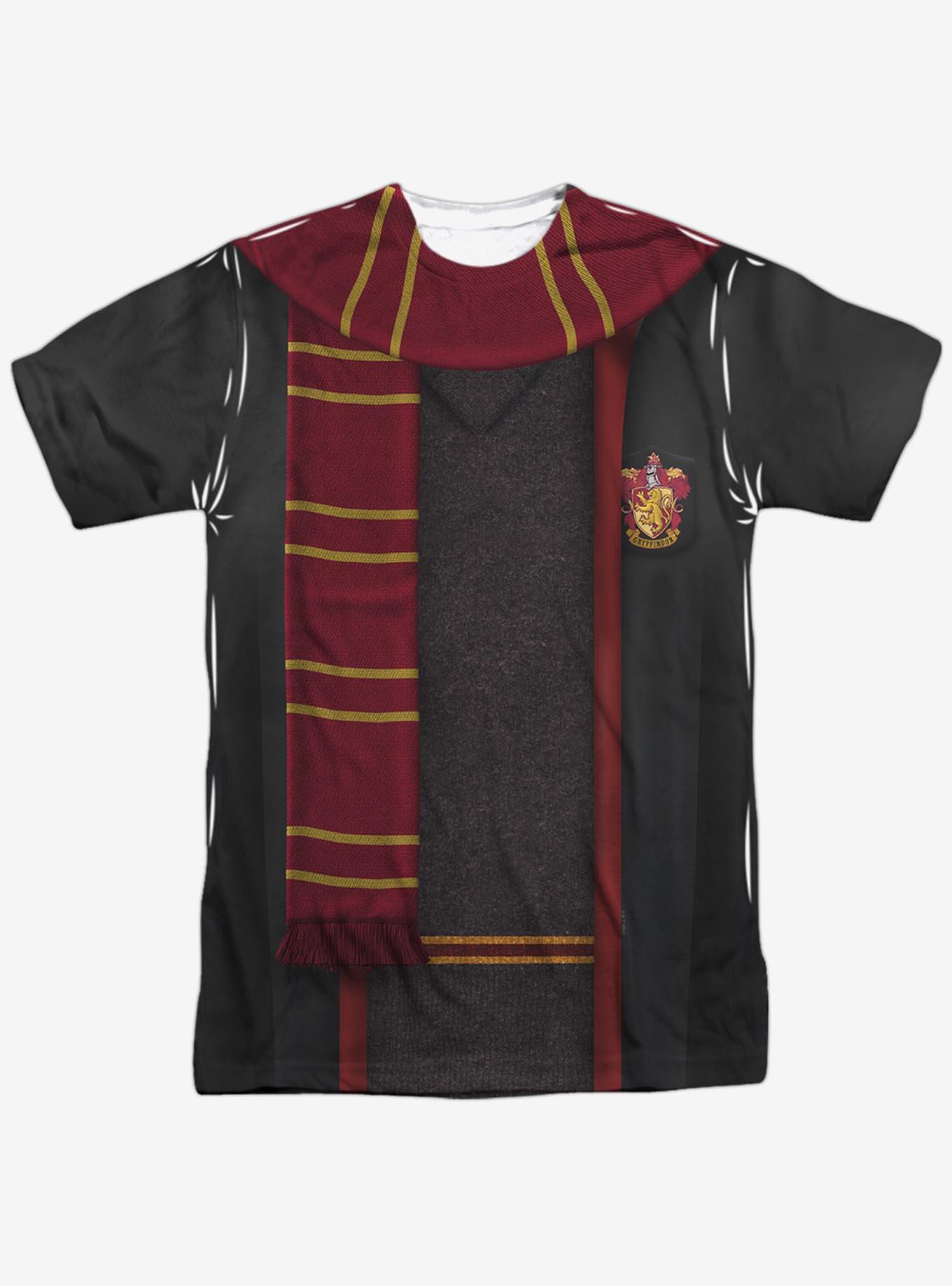 Harry Potter Gryffindor Thin Scarf Costume Sublimated T-Shirt, , hi-res