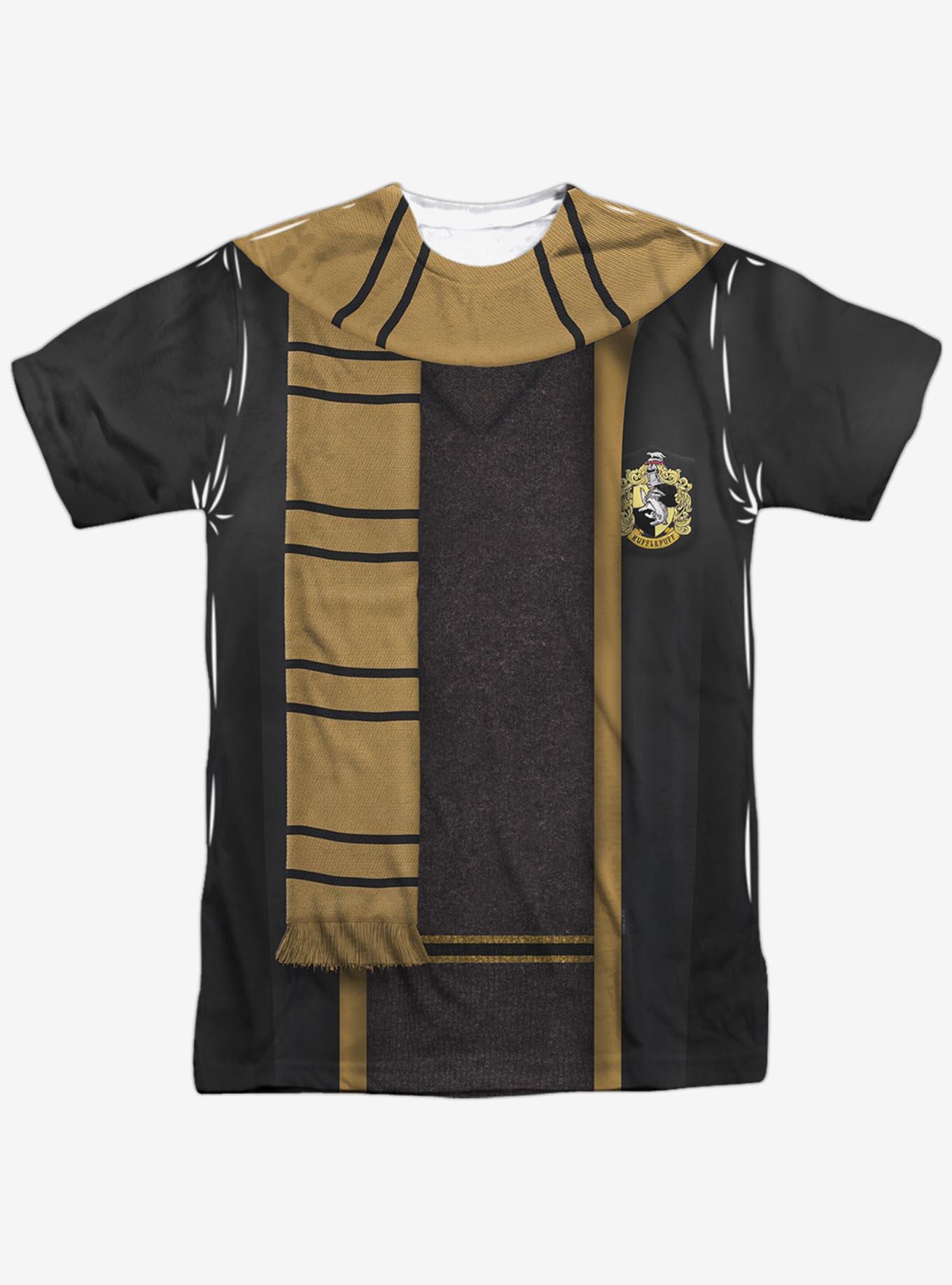 Harry Potter Hufflepuff Thin Scarf Costume Sublimated T-Shirt, , hi-res