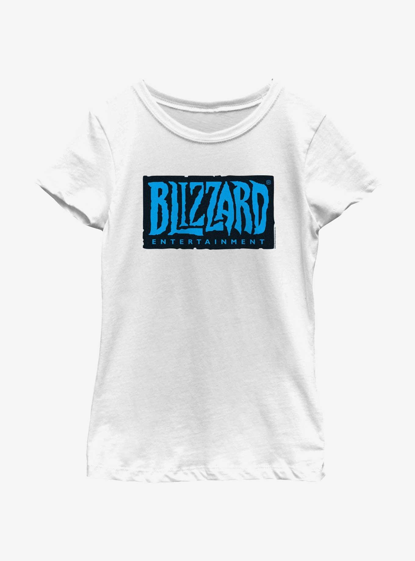 World of Warcraft Blizzard Logo Youth Girls T-Shirt, , hi-res