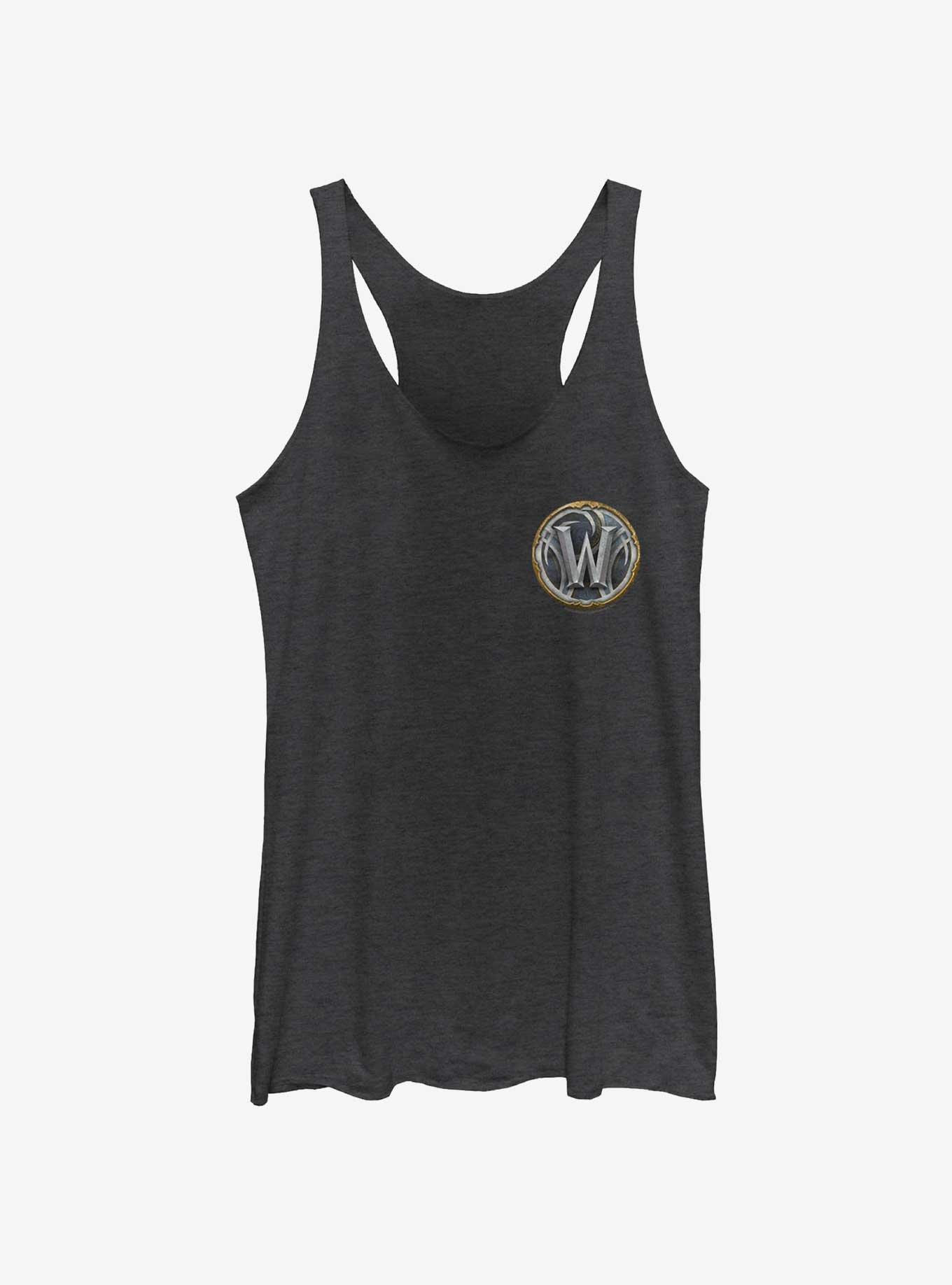 World of Warcraft Adorned W Logo Womens Tank Top