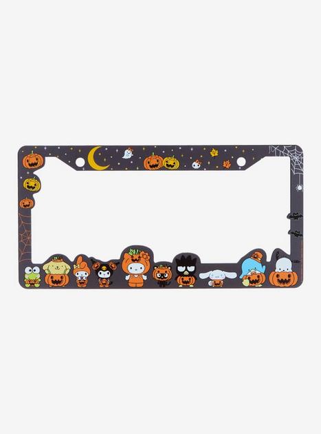 Sanrio Hello Kitty & Friends Pumpkin License Plate Frame — BoxLunch Exclusive | BoxLunch