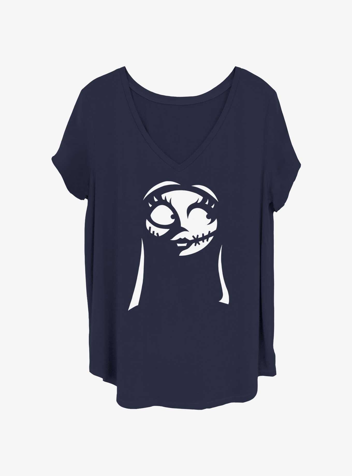 Disney The Nightmare Before Christmas Sally Stencil Womens T-Shirt Plus Size