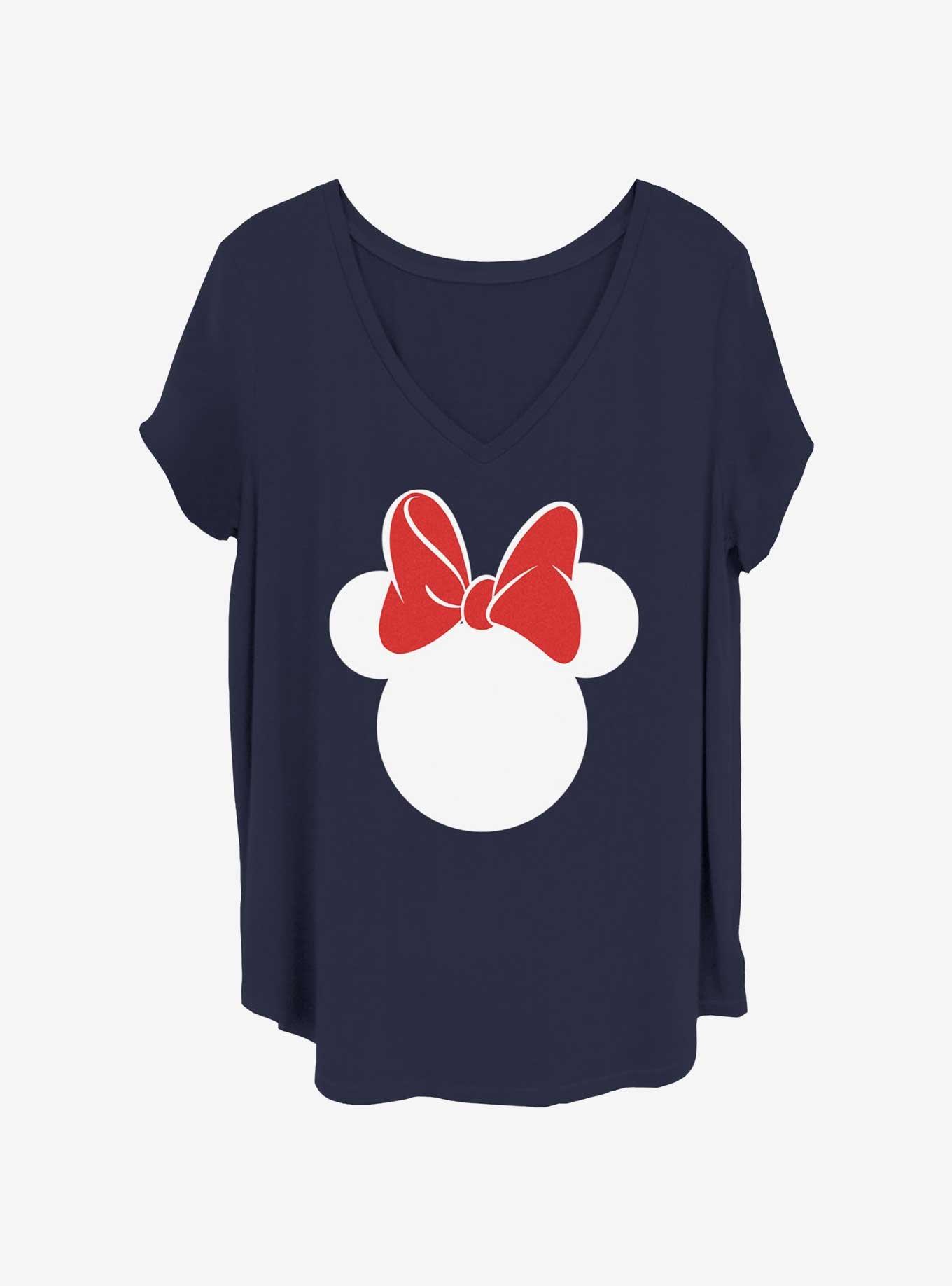 Disney Minnie Mouse Classic Ears Womens T-Shirt Plus Size, , hi-res