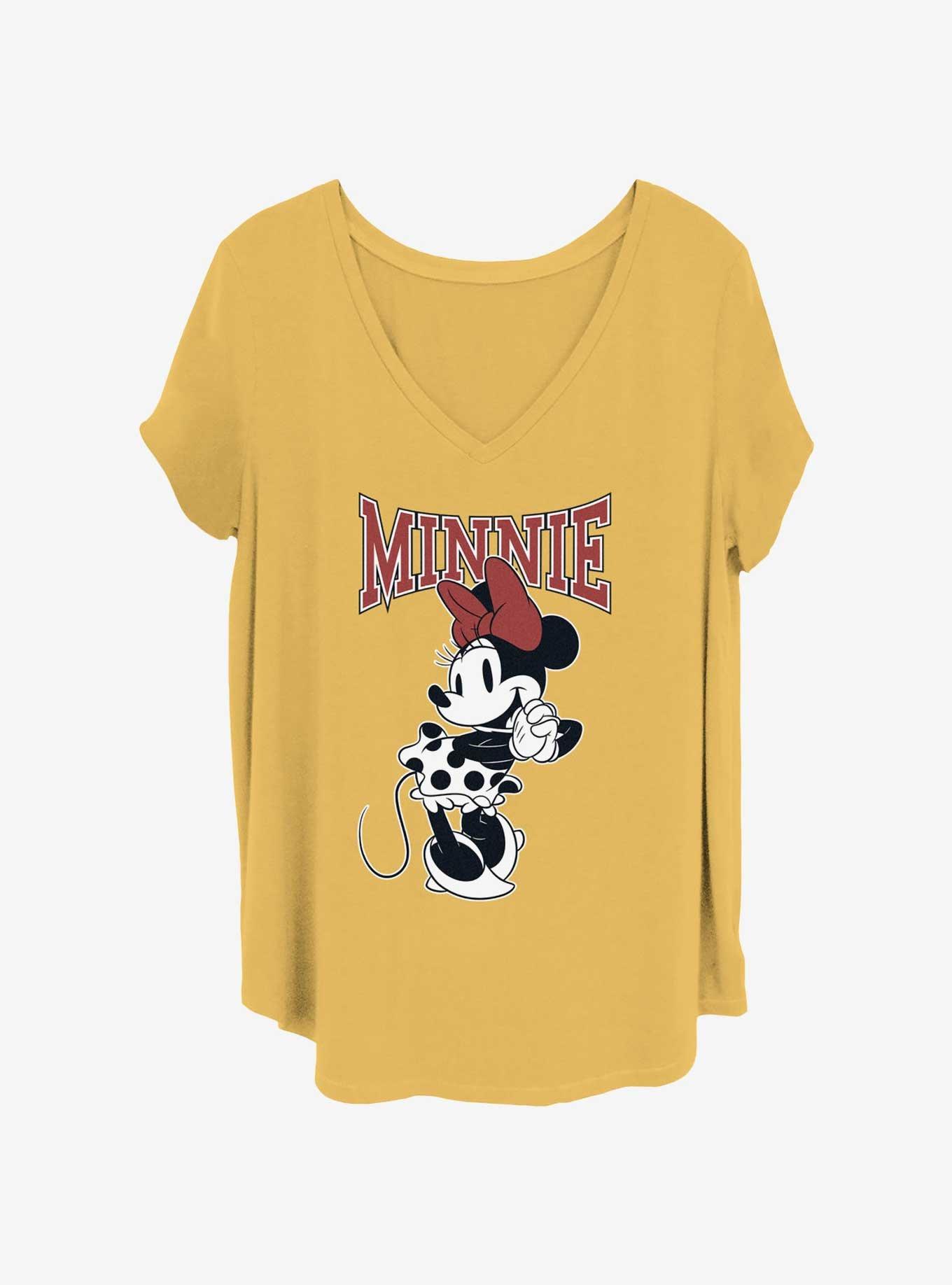 Disney Minnie Mouse Minnie Adorable Pose Womens T-Shirt Plus Size, , hi-res