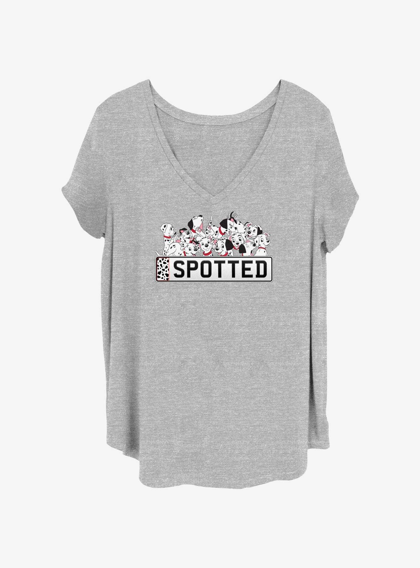 Disney 101 Dalmatians Spotted Dalmatians Womens T-Shirt Plus Size, , hi-res