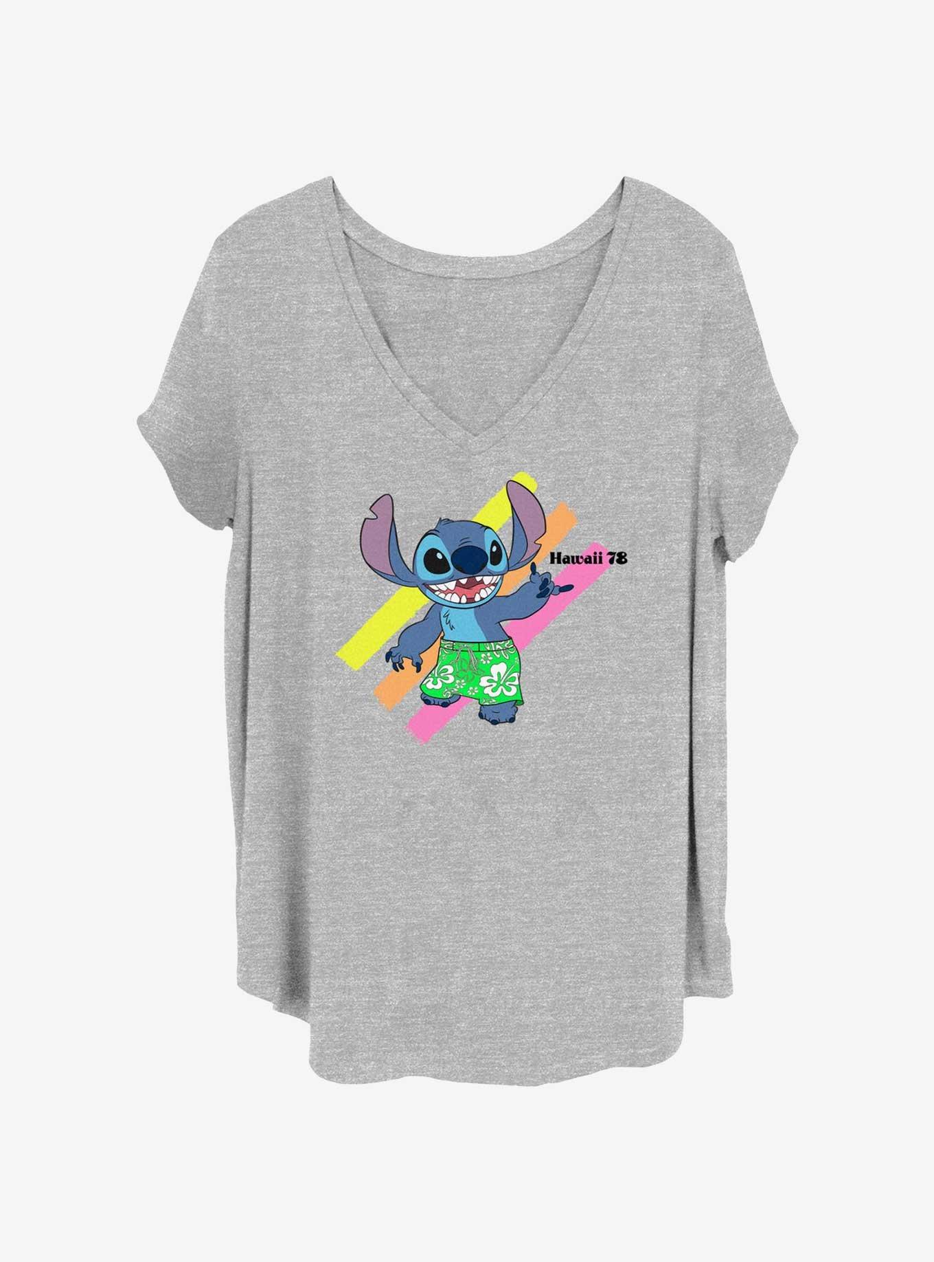 Disney Lilo & Stitch Hawaii 78 Womens T-Shirt Plus Size, , hi-res