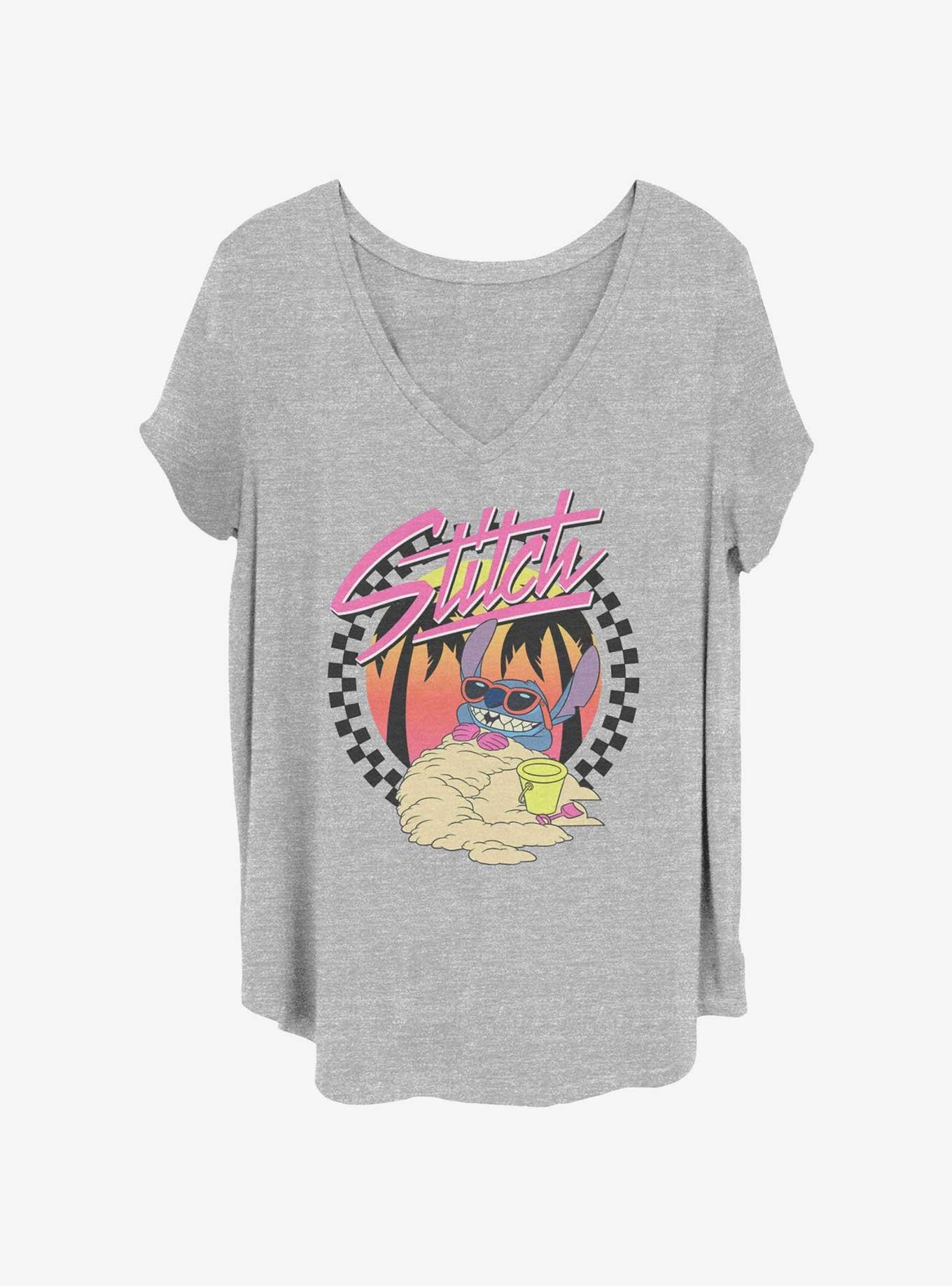 Disney Lilo & Stitch Sunset Girls T-Shirt Plus Size, , hi-res