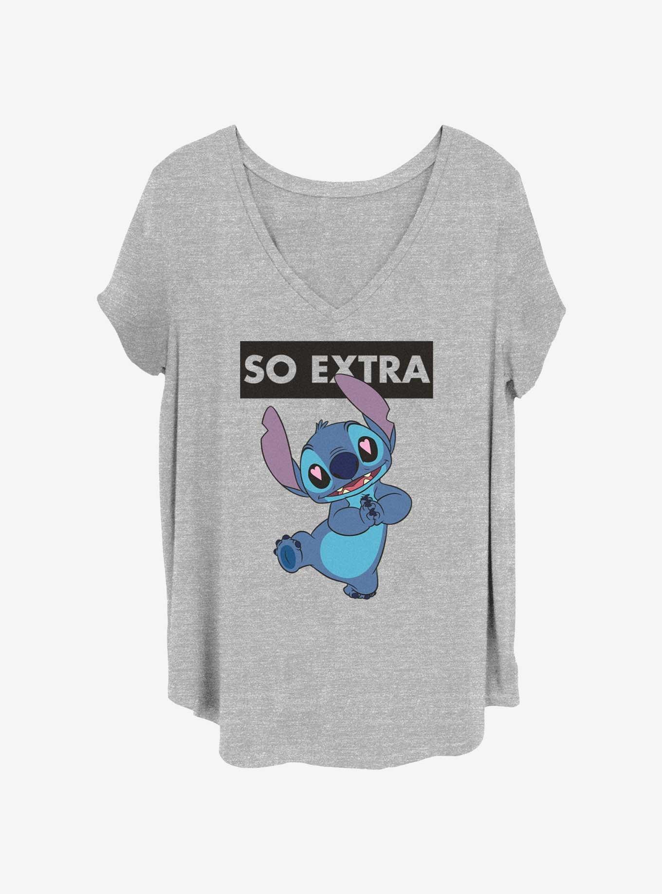 Disney Lilo & Stitch So Extra Womens T-Shirt Plus Size, , hi-res