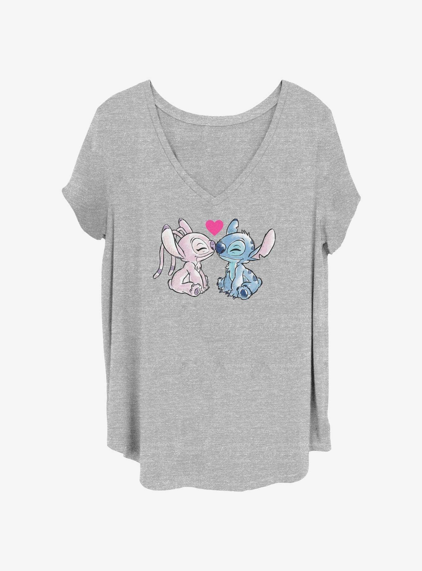 Disney Lilo & Stitch You Are My Angel Girls T-Shirt Plus Size, , hi-res