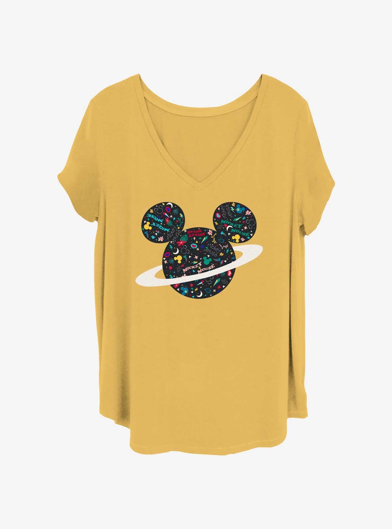 Disney Mickey Mouse Planet Mickey Womens T-Shirt Plus Size, , hi-res