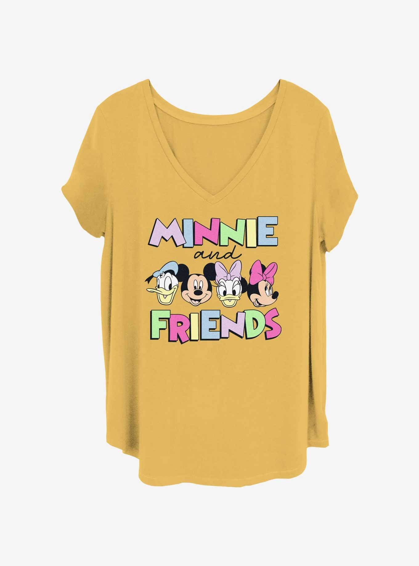 Disney Mickey Mouse Minnie And Friends Womens T-Shirt Plus Size, , hi-res