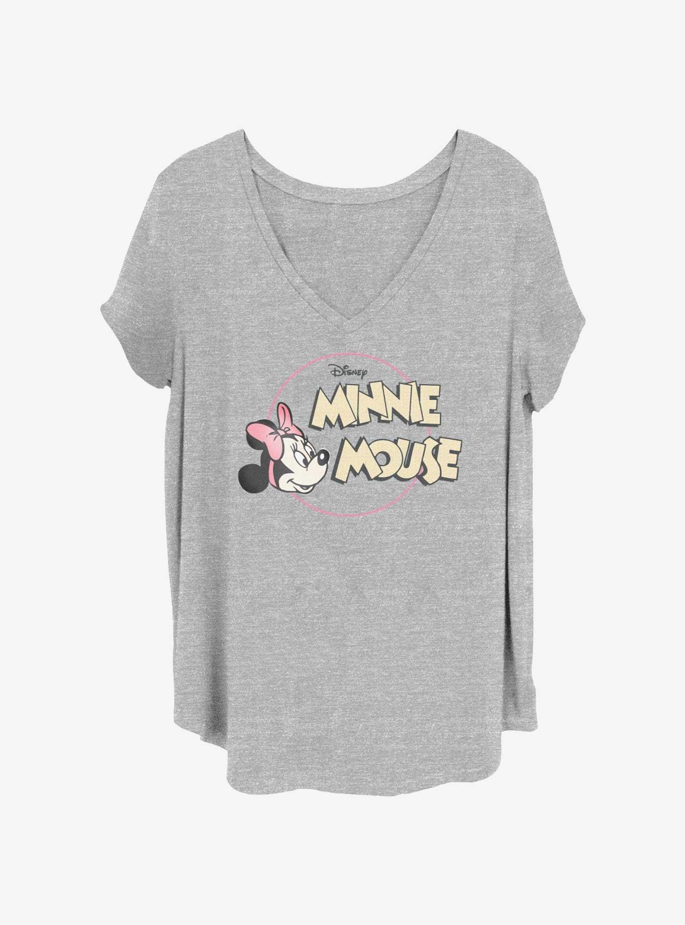 Disney Mickey Mouse Retro Minnie Womens T-Shirt Plus Size, , hi-res