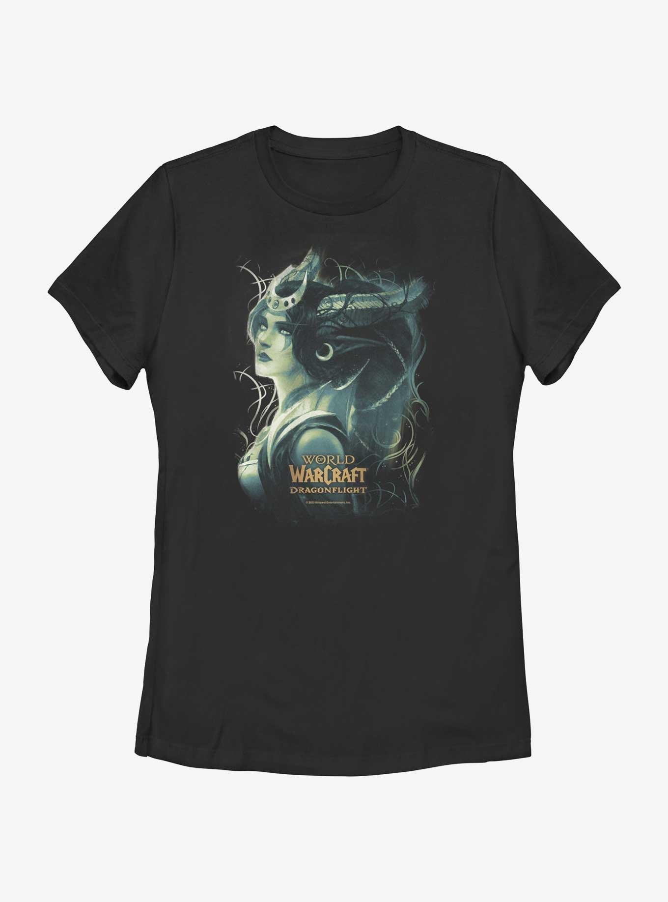 World of Warcraft Ysera Womens T-Shirt, BLACK, hi-res